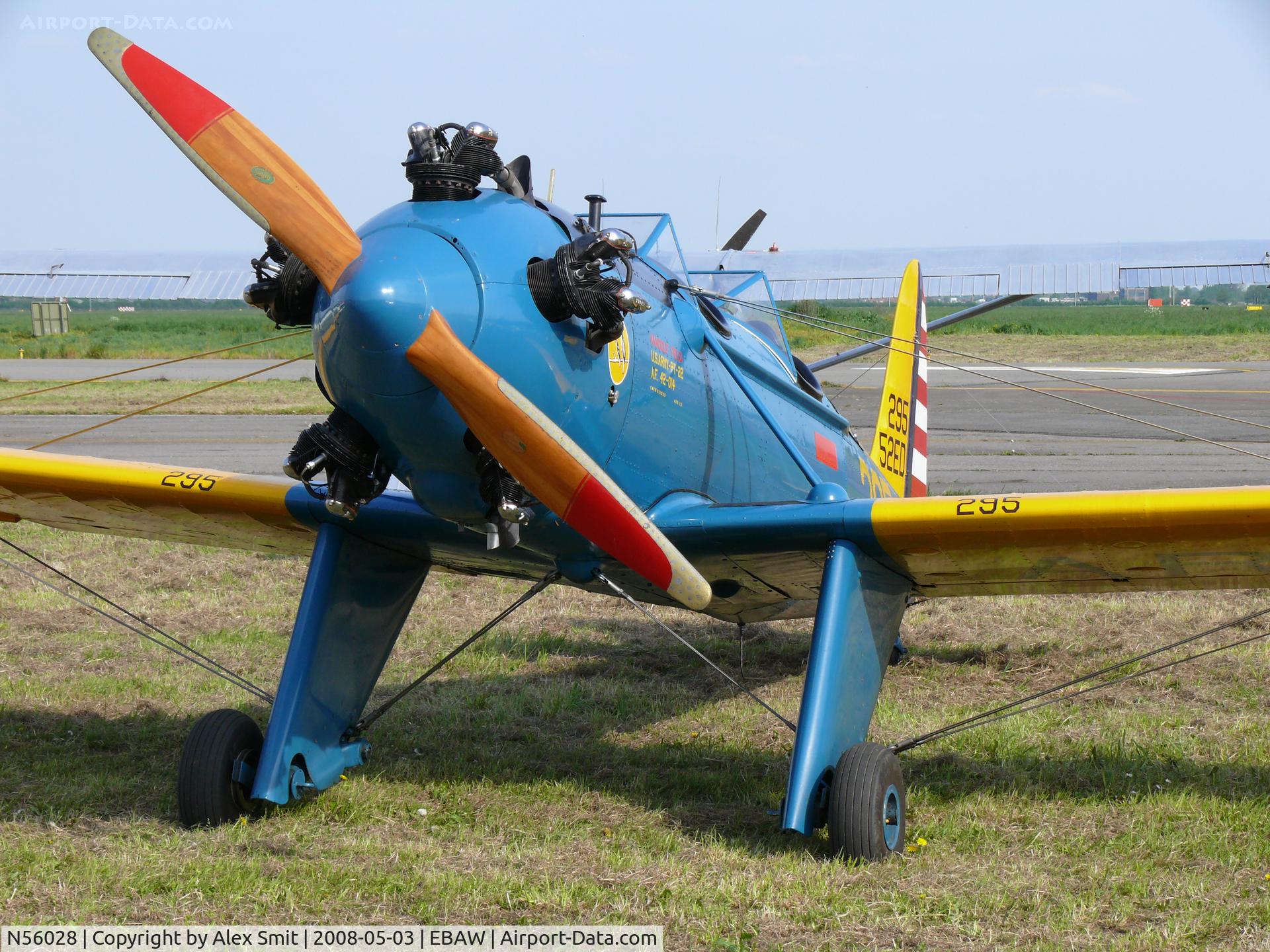 N56028, 1942 Ryan Aeronautical ST3KR C/N 2014, Ryan PT22 Recruit N56028 painted as US Army 42-014/295/295ED