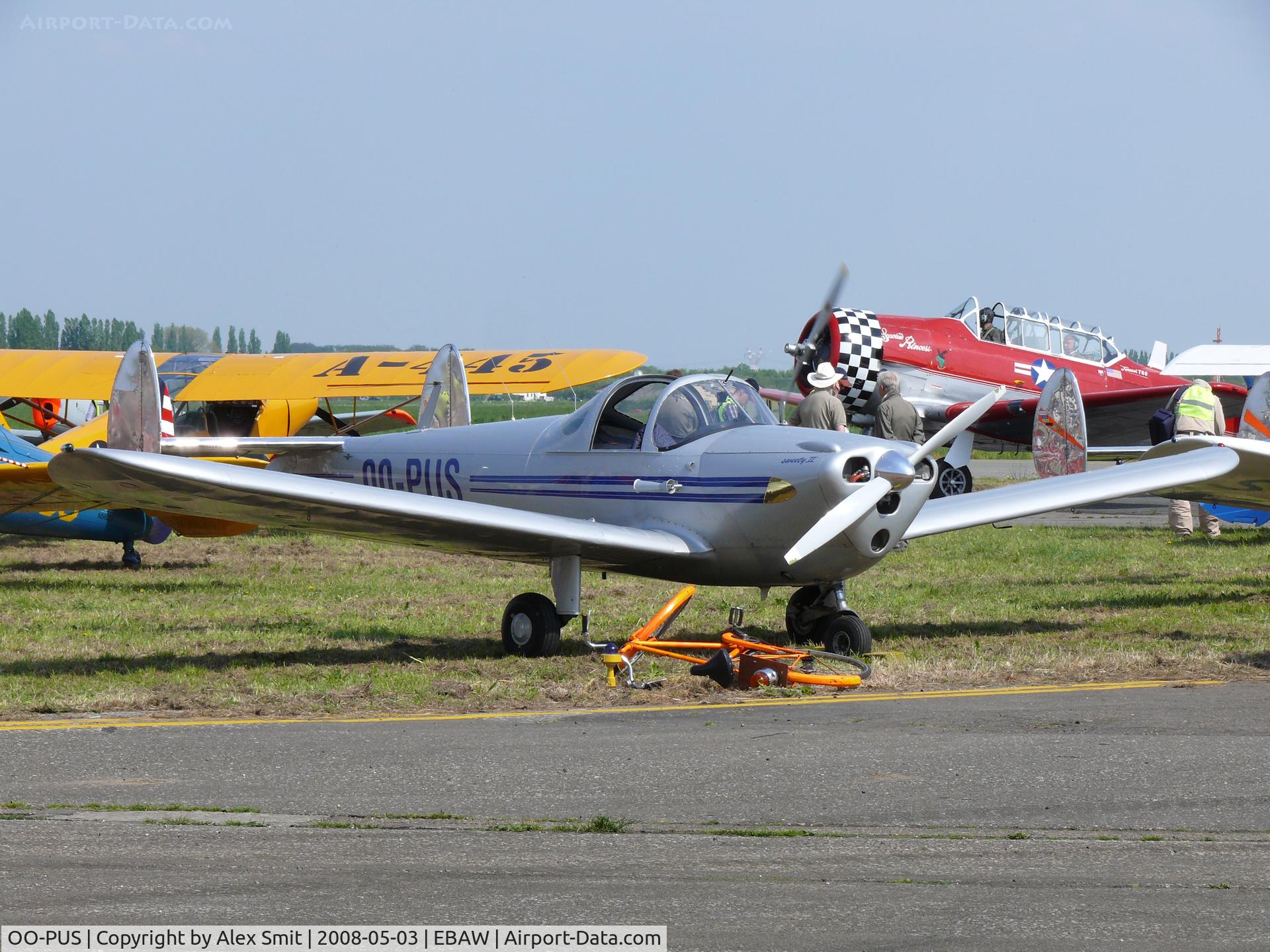 OO-PUS, 1947 Erco 415D Ercoupe C/N 4577, Erco 415CD Ercoupe OO-PUS