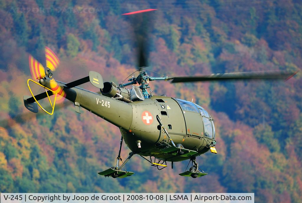 V-245, Aerospatiale SA-316B Alouette III C/N 121/1067, Great colours during the autumn season!