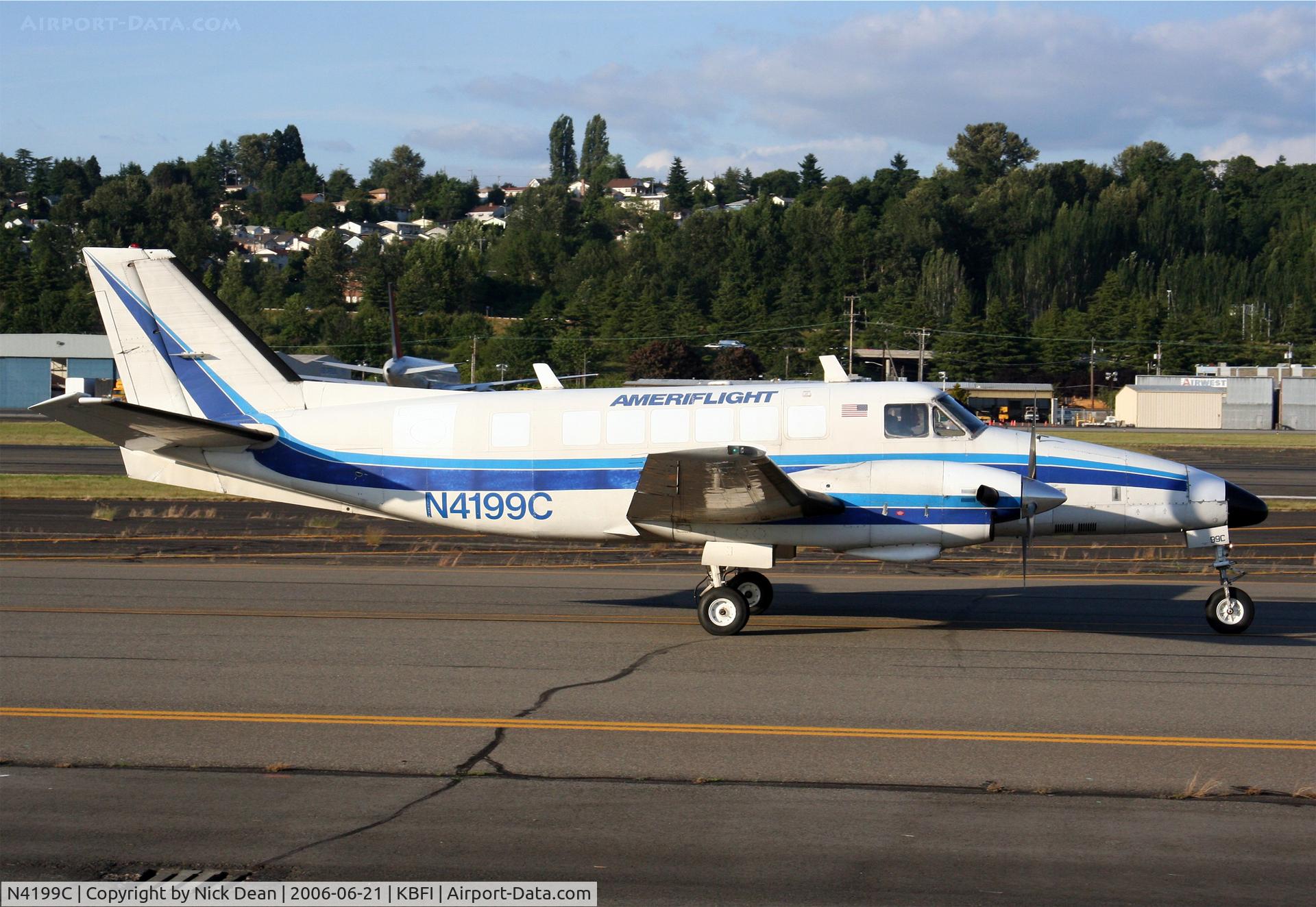 N4199C, 1968 Beech 99 C/N U-50, /