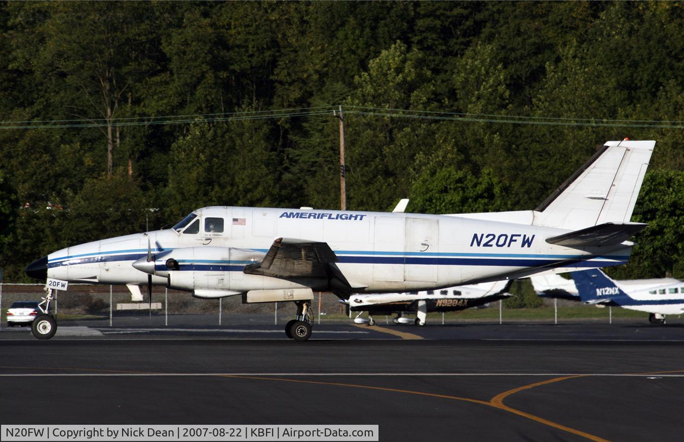 N20FW, 1969 Beech B99 C/N U-111, /