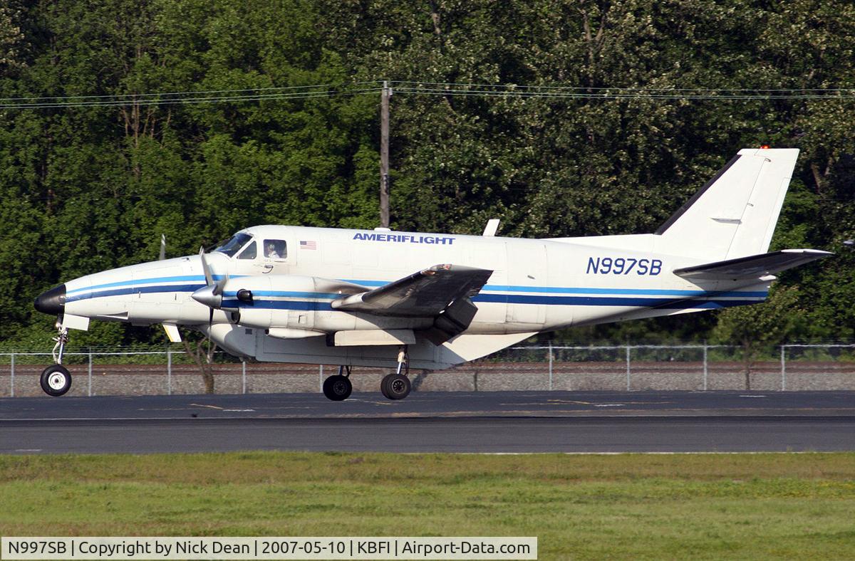N997SB, 1982 Beech C99 Airliner C/N U-192, /