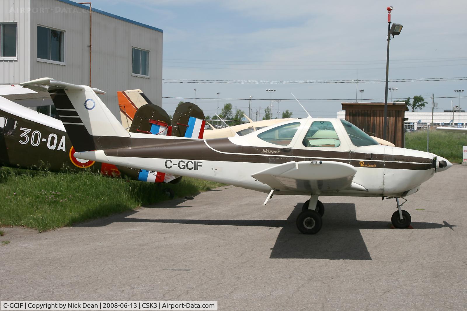 C-GCIF, 1980 Beech 77 Skipper C/N WA-163, Mascouche Quebec