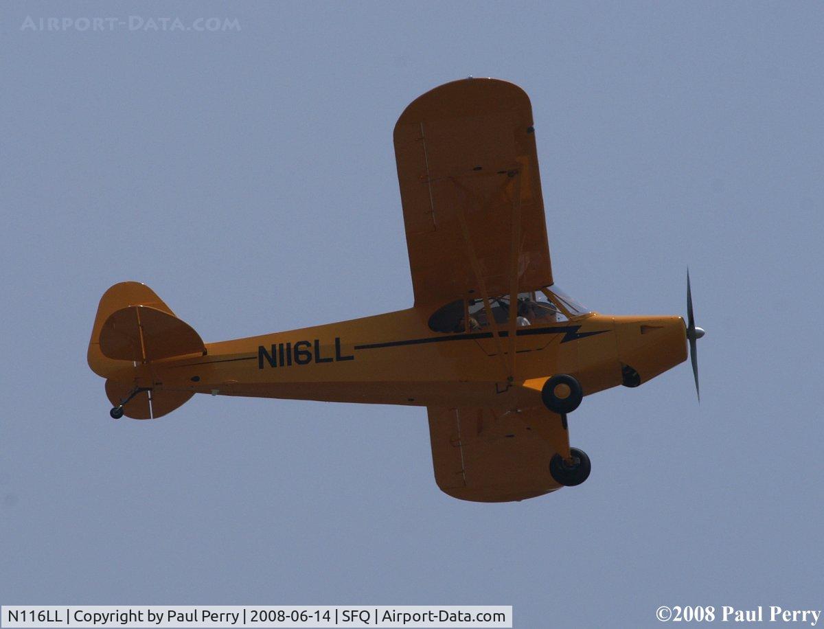 N116LL, American Legend AL11 C/N AL-1114, Visit done, and off she goes