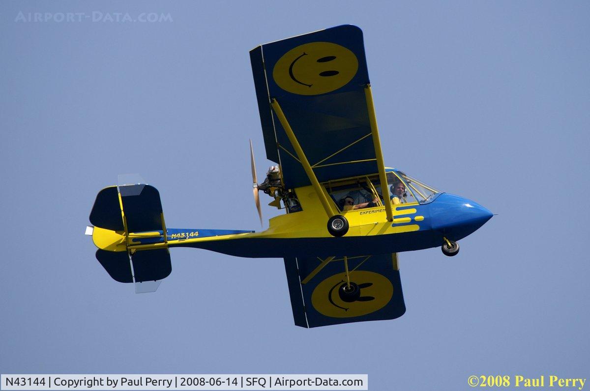 N43144, 1996 Quad City Challenger II Clip Wing C/N CH2-0496-CW-1481, You can almost hear it: 