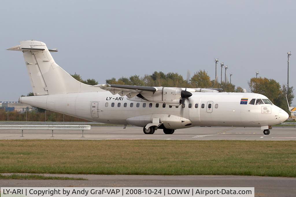 LY-ARI, 1986 ATR 42-312 C/N 012A, Dano Air Tranport ATR42