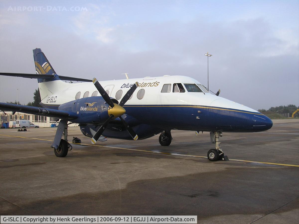 G-ISLC, 1989 British Aerospace BAe-3201 Jetstream 31 C/N 873, Blue Islands - Jersey Airport