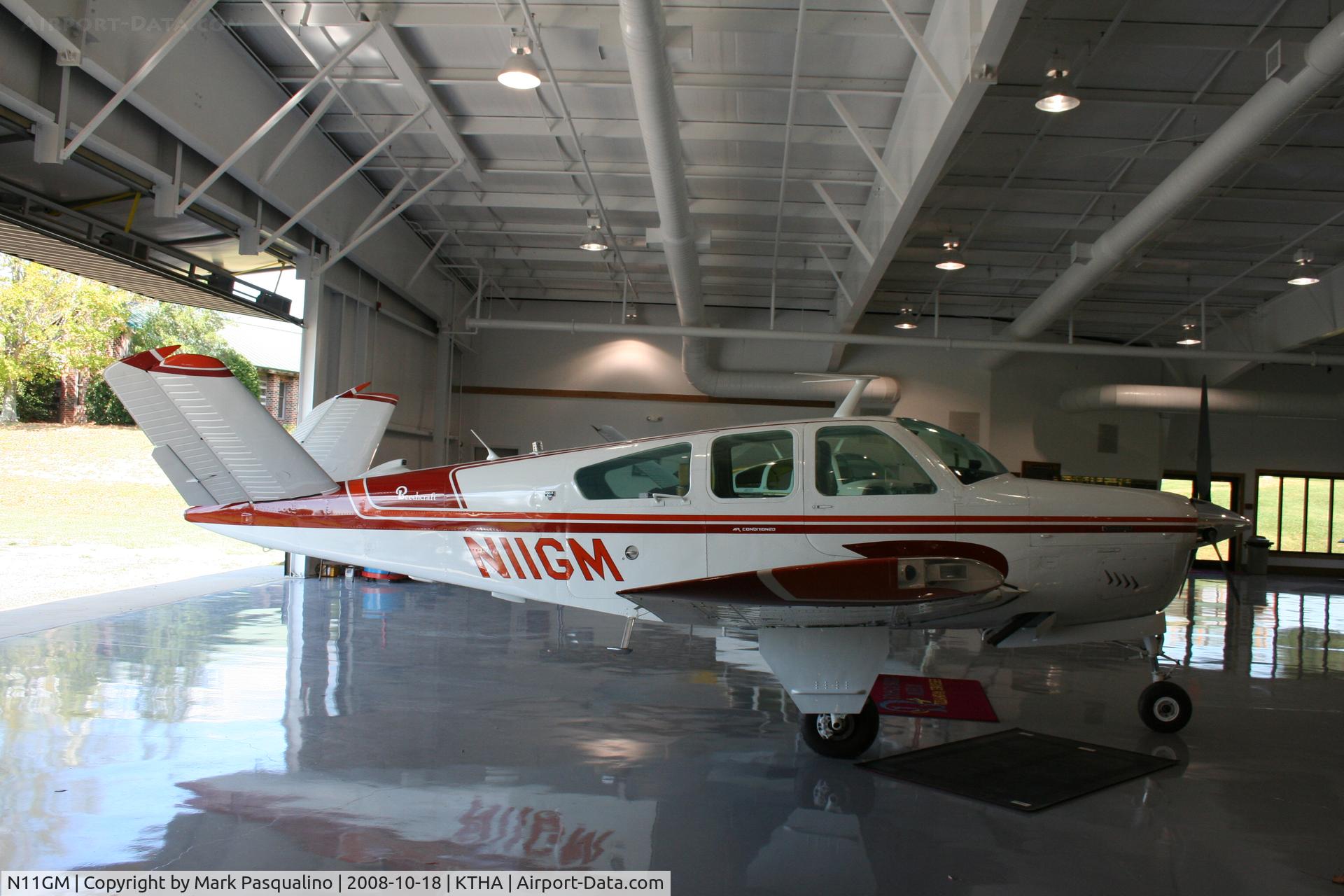 N11GM, 1979 Beech V35B Bonanza C/N D-10298, Beech V35B
