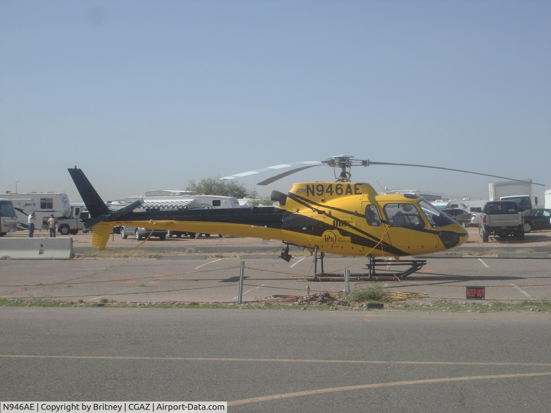 N946AE, 2000 Eurocopter AS-350B-2 Ecureuil Ecureuil C/N 3351, At the Copperstate EAA Fly-In at Casa Grande AZ