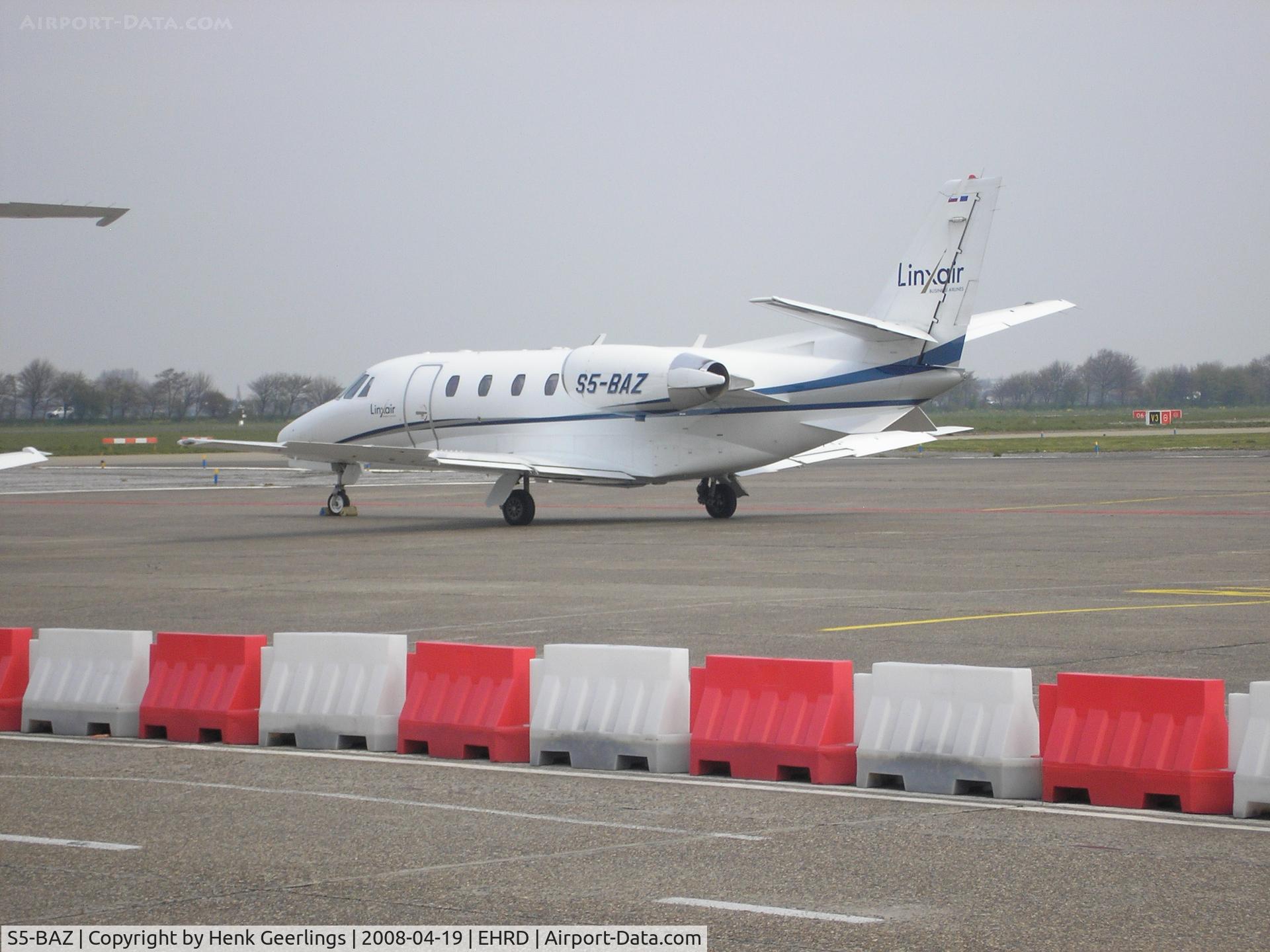 S5-BAZ, 2002 Cessna 560XL Citation Excel C/N 560-5236, Rotterdam Airport 2008