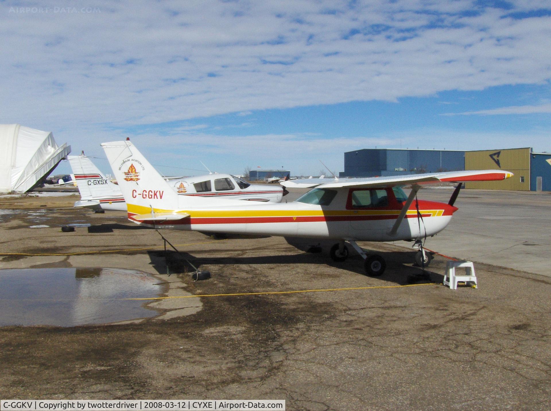 C-GGKV, 1977 Cessna 150M C/N 150-78937, On the Ramp