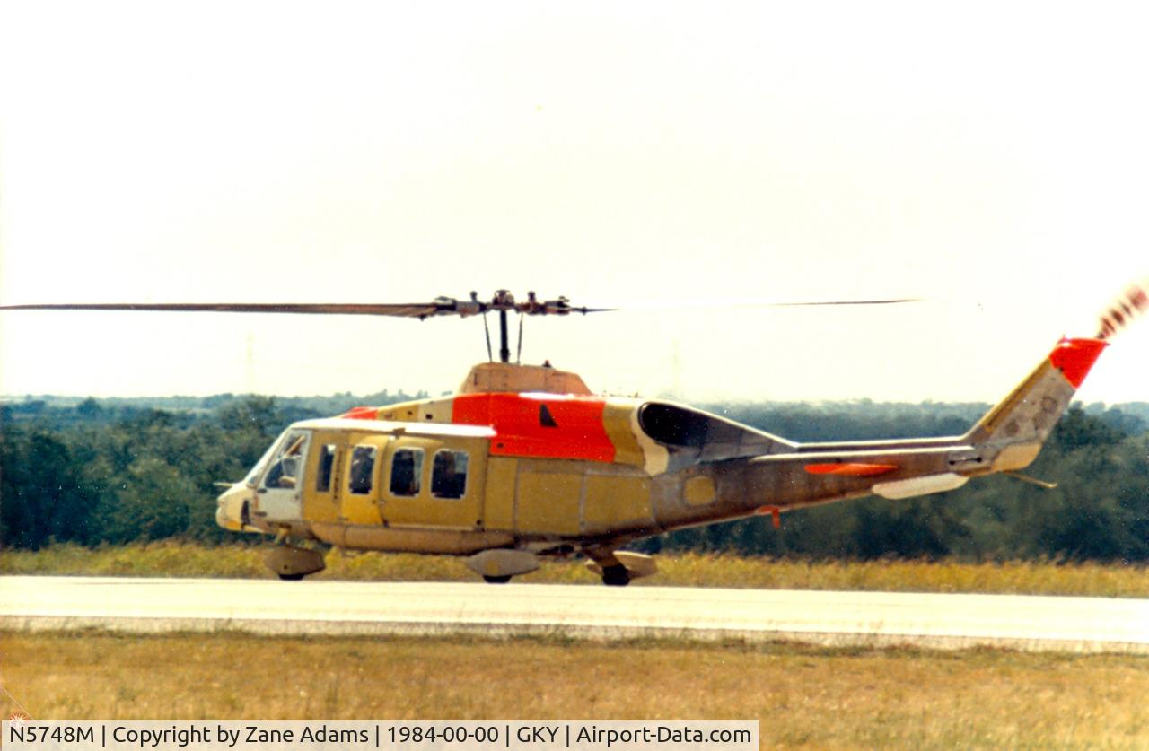 N5748M, 1984 Bell 214ST C/N 28102, At Arlington Municipal