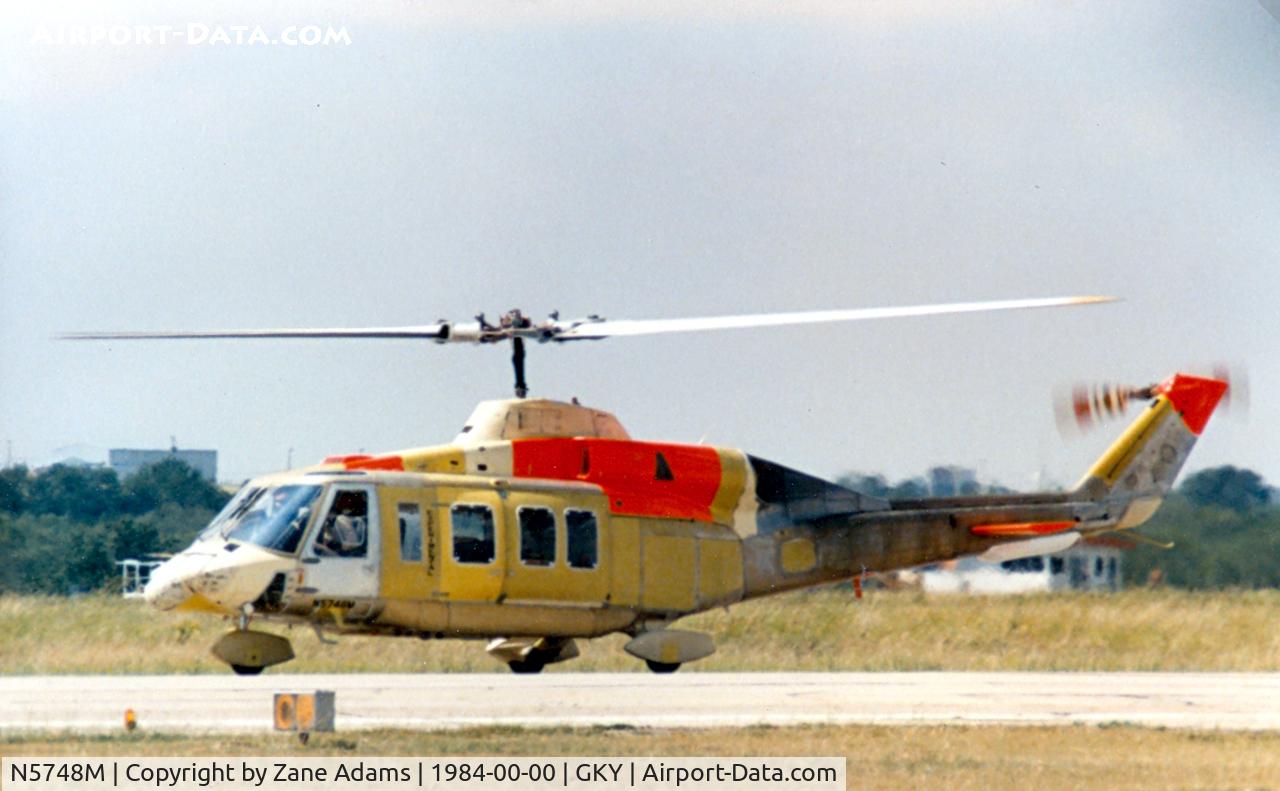 N5748M, 1984 Bell 214ST C/N 28102, At Arlington Municipal