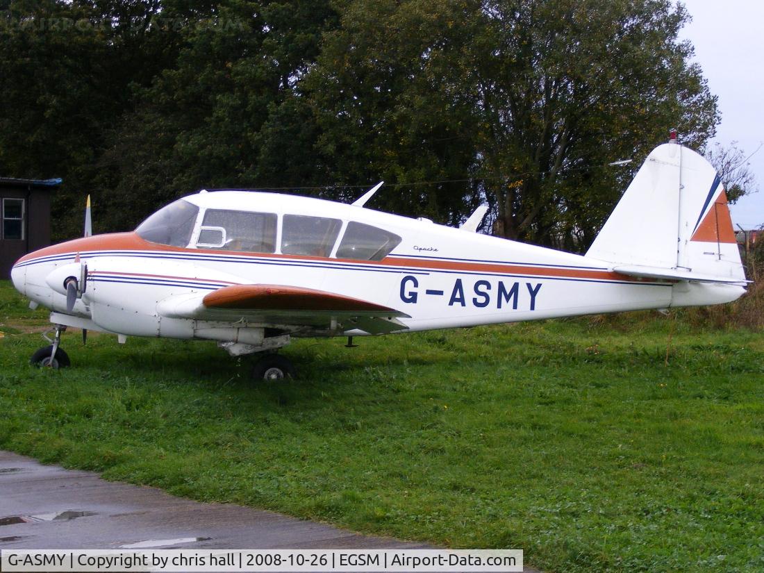 G-ASMY, 1962 Piper PA-23-160 Apache C/N 23-2032, Previous ID: N4309Y 