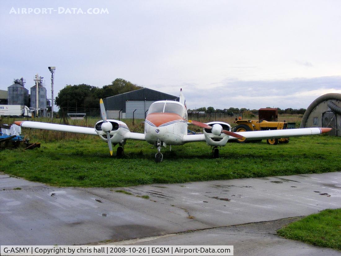 G-ASMY, 1962 Piper PA-23-160 Apache C/N 23-2032, Previous ID: N4309Y
