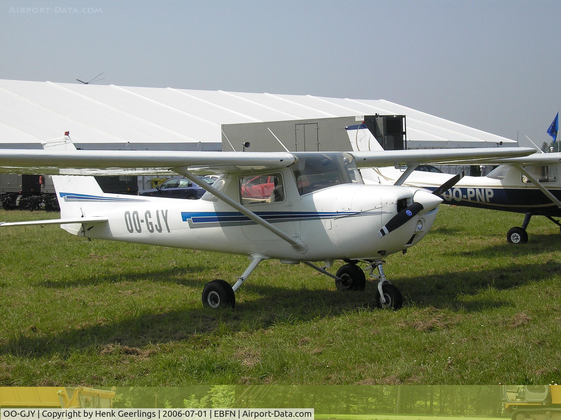OO-GJY, 1973 Reims F150L C/N 0975, Koksijde Air Base Openday , 01 jul 2006