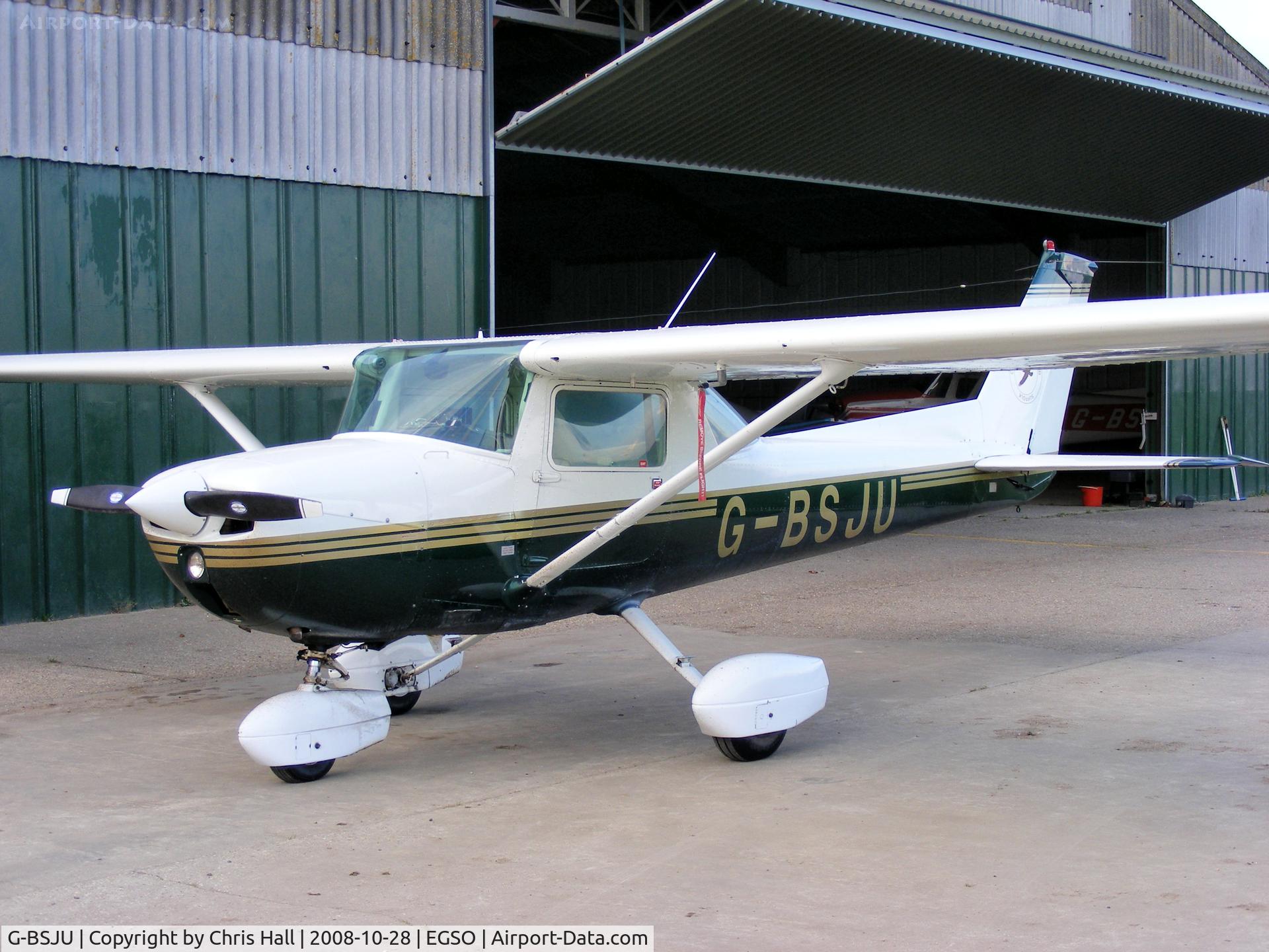 G-BSJU, 1974 Cessna 150M C/N 150-76430, Previous ID: N3230V