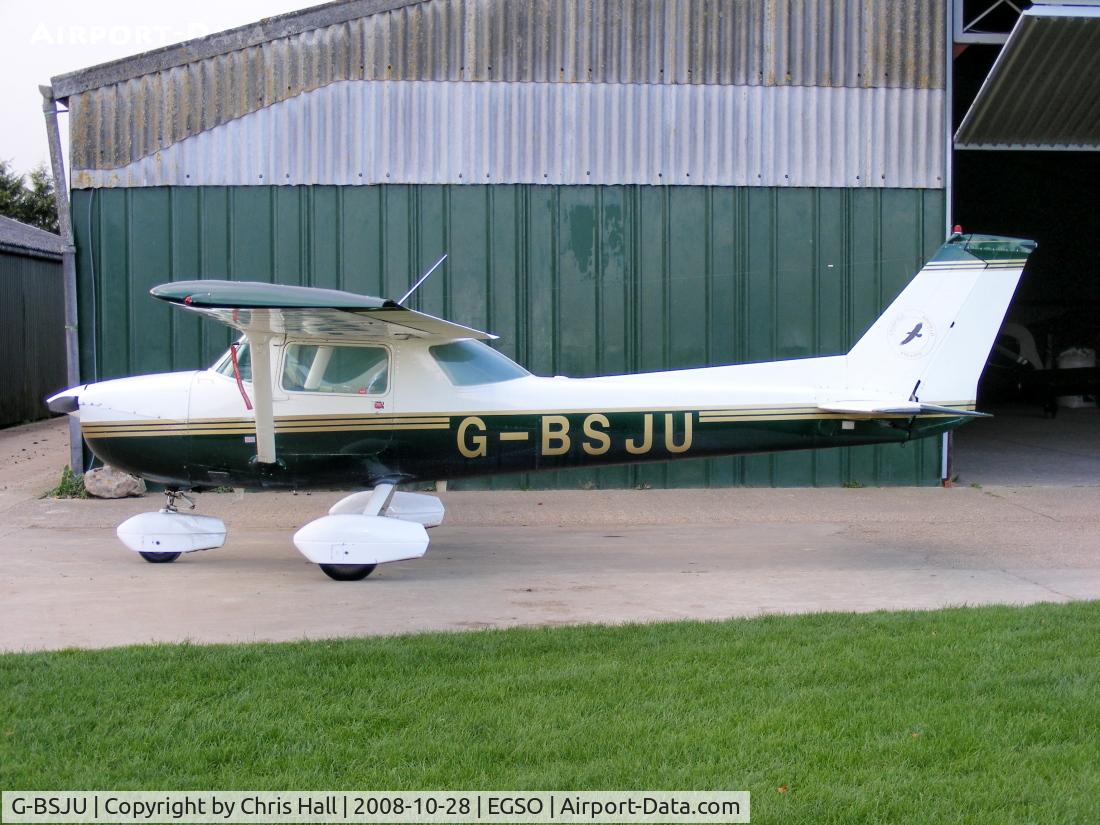 G-BSJU, 1974 Cessna 150M C/N 150-76430, Previous ID: N3230V