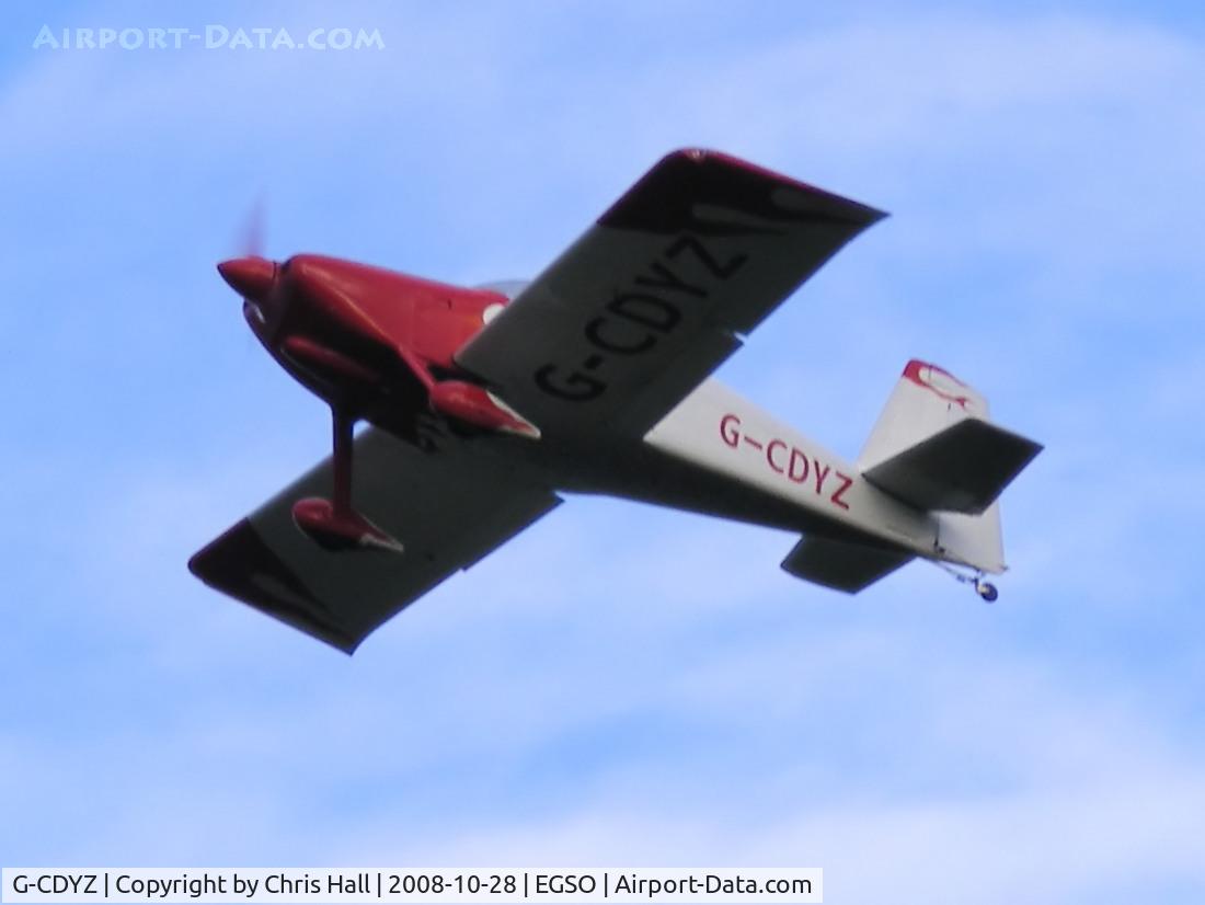 G-CDYZ, 2007 Vans RV-7 C/N PFA 323-14276, private