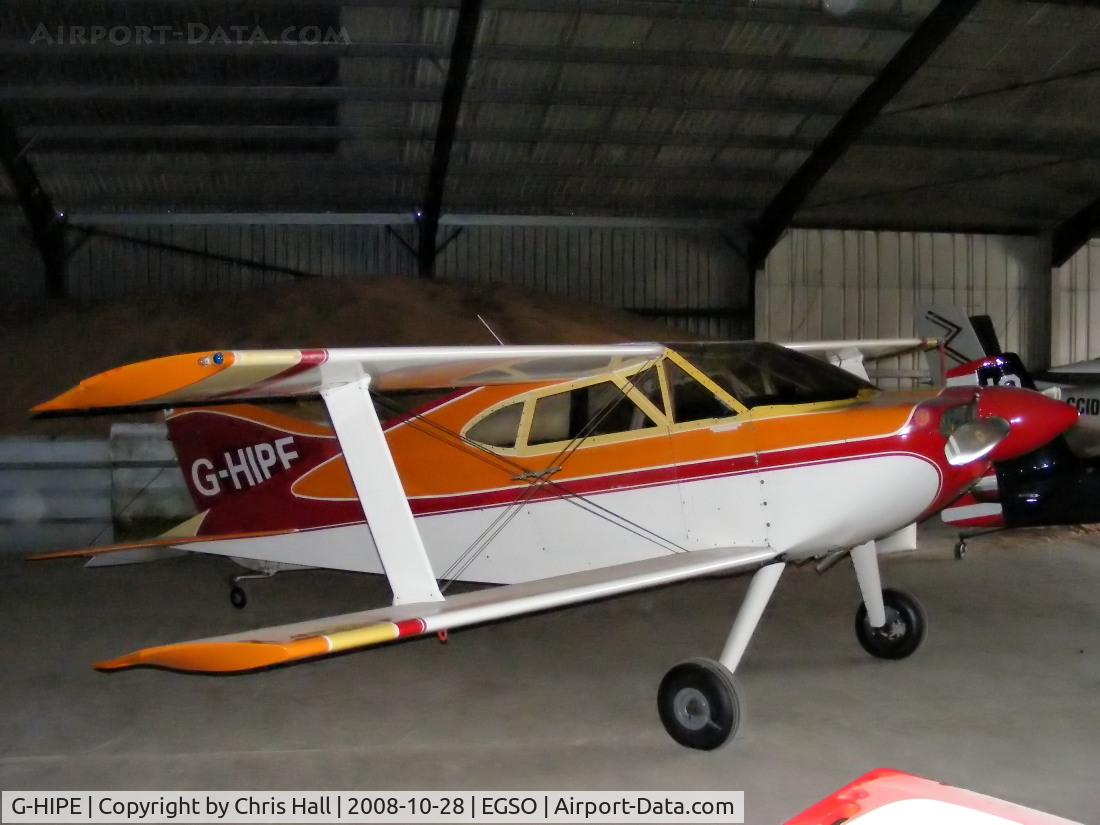 G-HIPE, 1980 Sorrell SNS-7 Hiperbipe C/N 209, Previous ID: N18RS