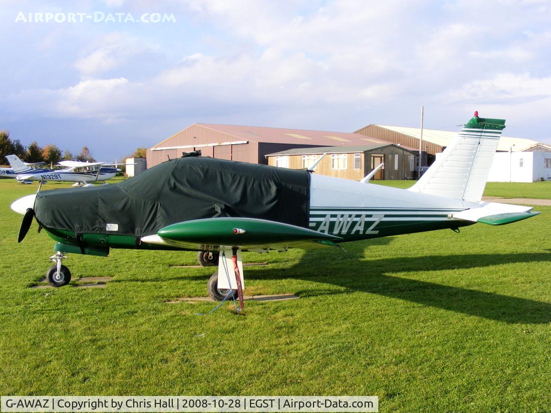 G-AWAZ, 1968 Piper PA-28R-180 Cherokee Arrow C/N 28R-30512, private