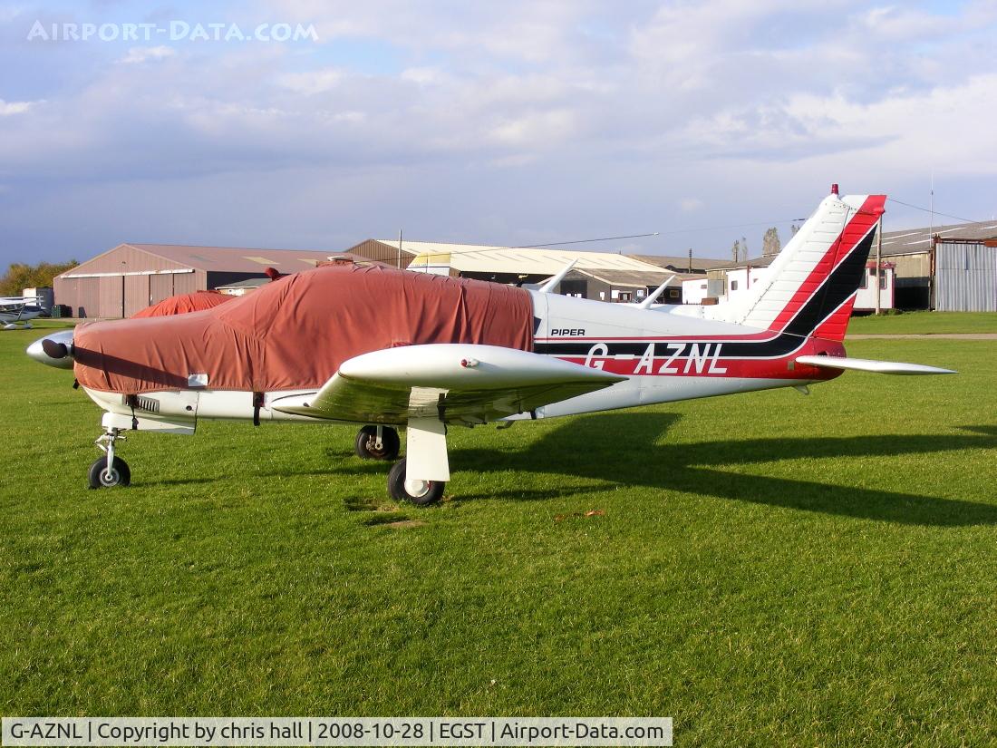G-AZNL, 1971 Piper PA-28R-200-2 Cherokeee Arrow II C/N 28R-7235006, private