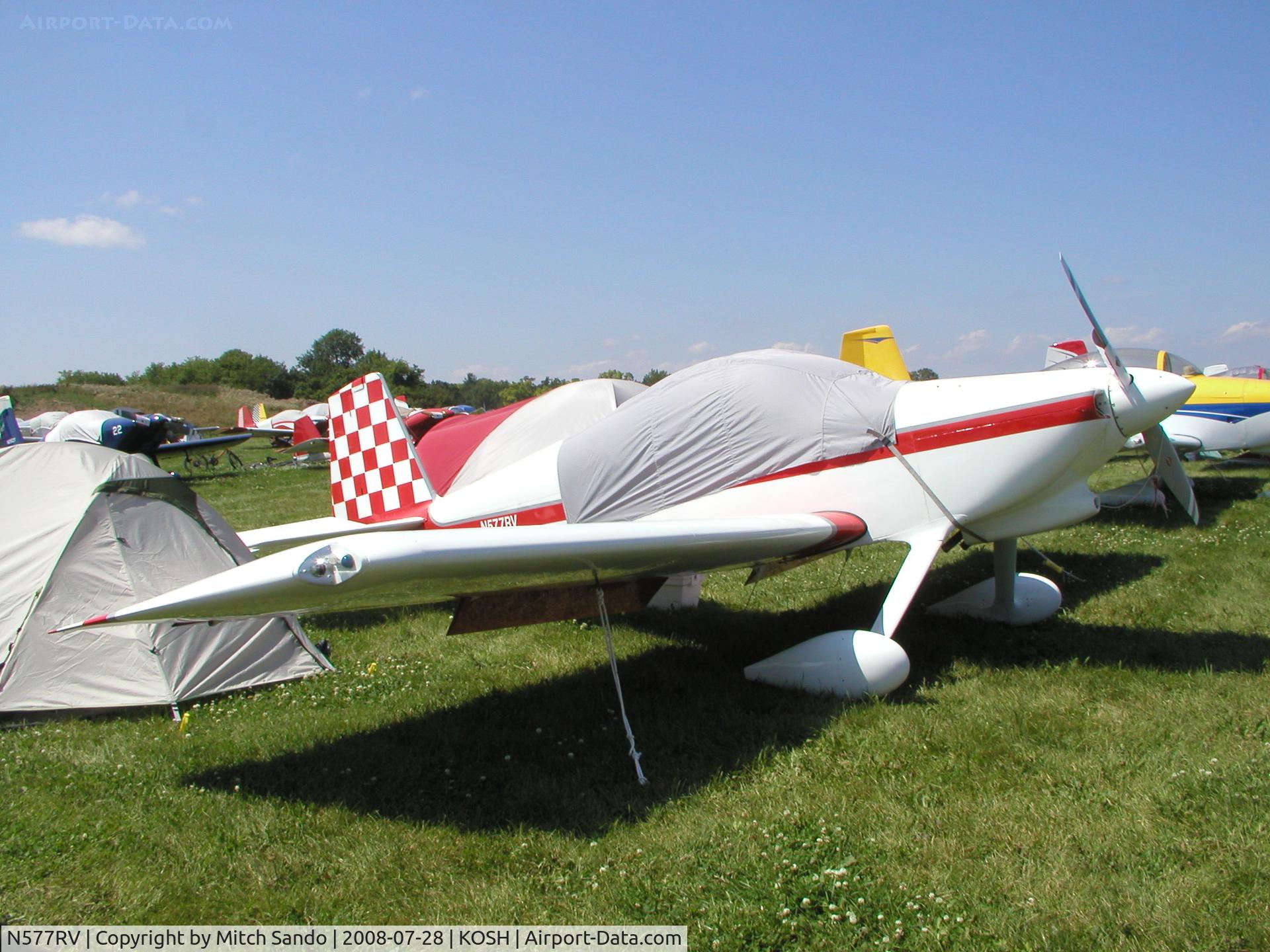 N577RV, 2004 Vans RV-7 C/N 70267, EAA AirVenture 2008.