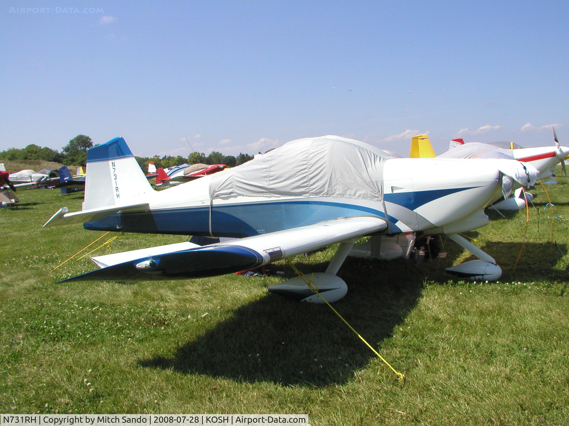 N731RH, 2003 Vans RV-6A C/N 24731, EAA AirVenture 2008.