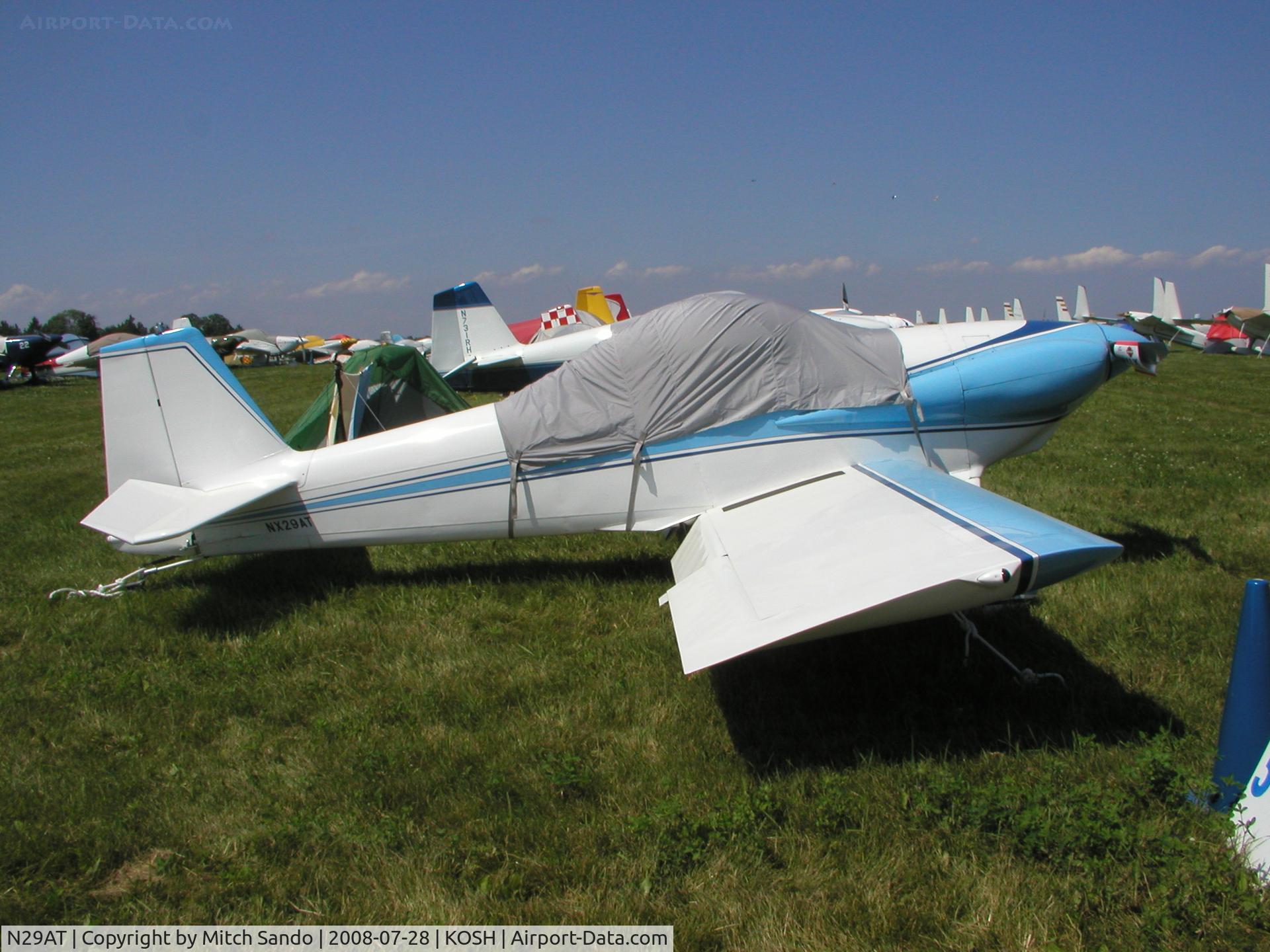 N29AT, 1982 Vans RV-3 C/N 2, EAA AirVenture 2008.