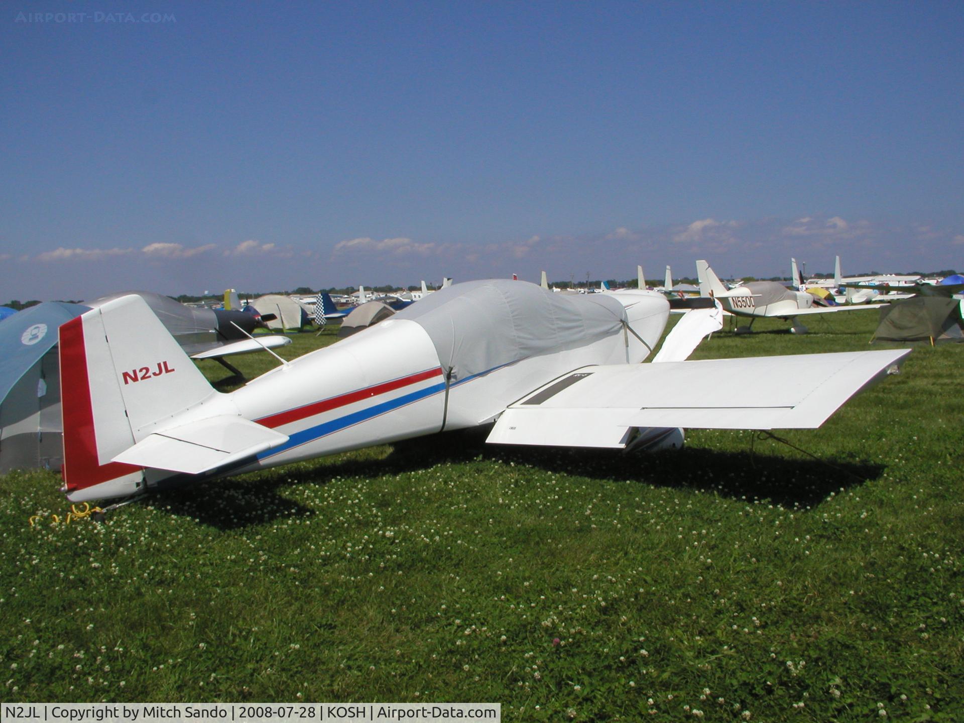 N2JL, 2002 Vans RV-6 C/N 20549, EAA AirVenture 2008.