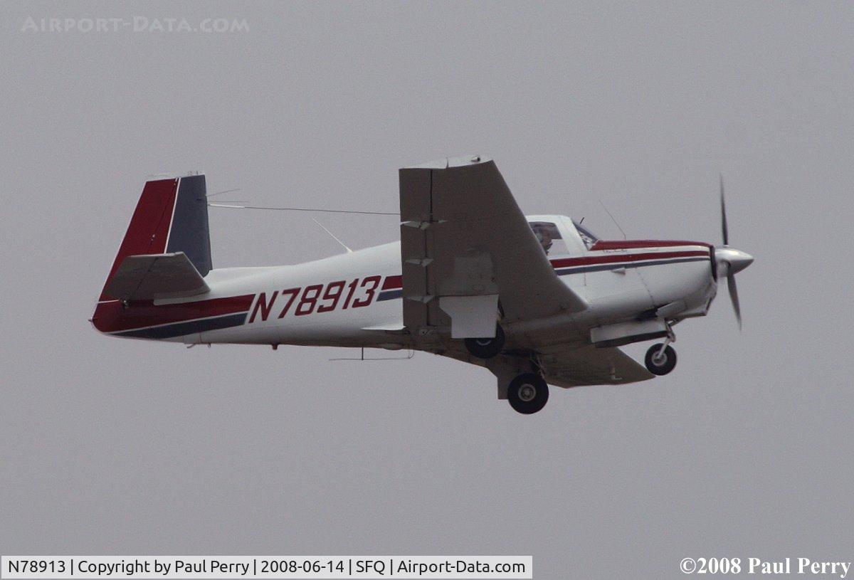 N78913, 1961 Mooney M20C Ranger C/N 1942, Sleek and fast