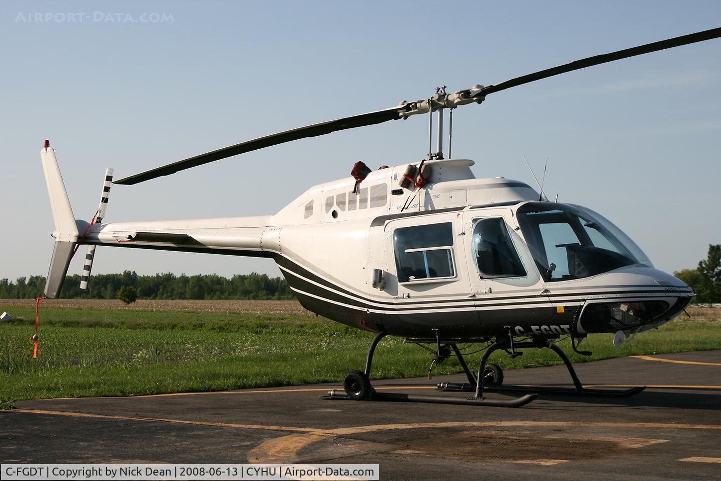 C-FGDT, 1980 Bell 206B JetRanger III C/N 2993, /