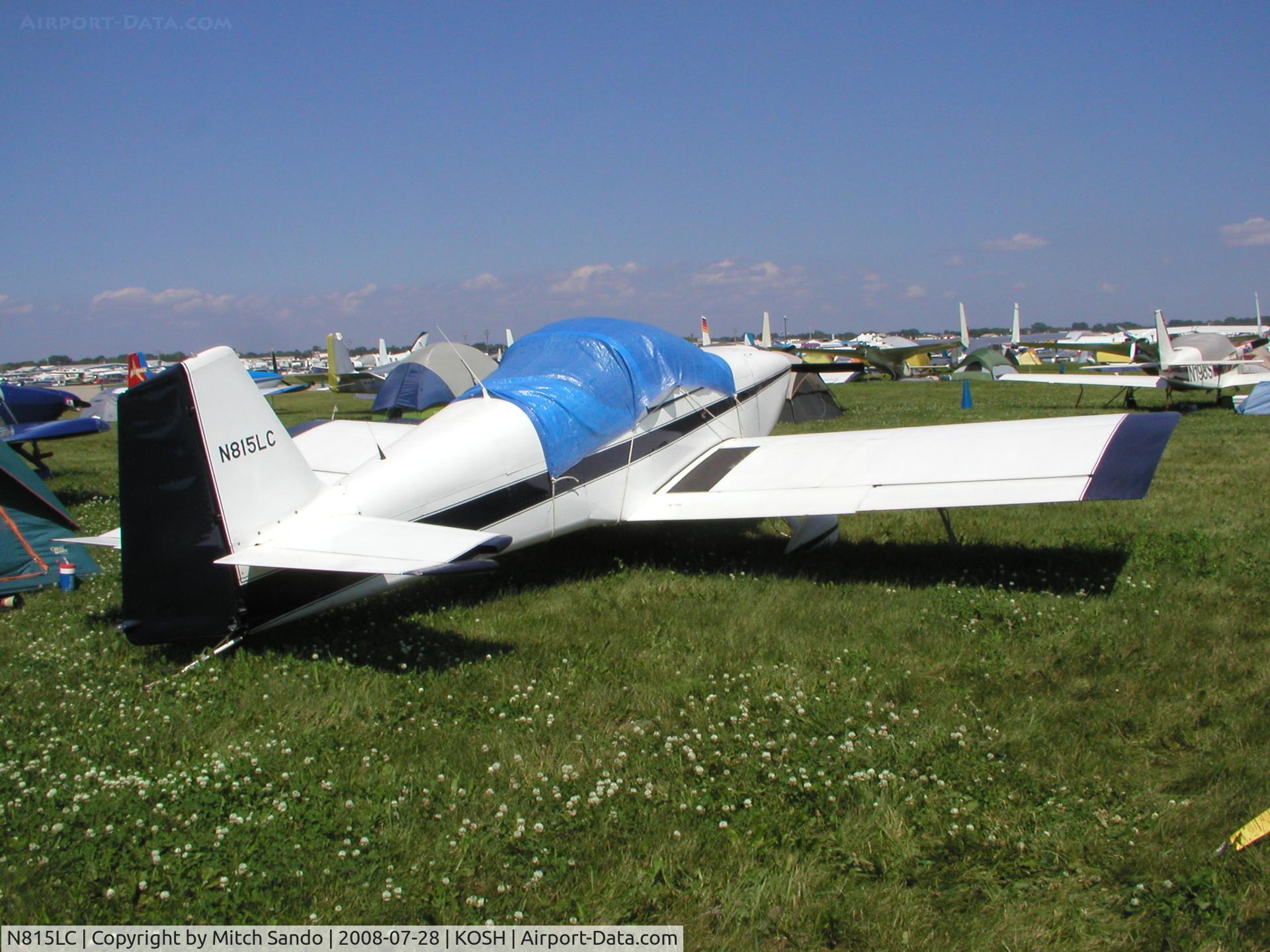 N815LC, Vans RV-6 C/N 20911, EAA AirVenture 2008.