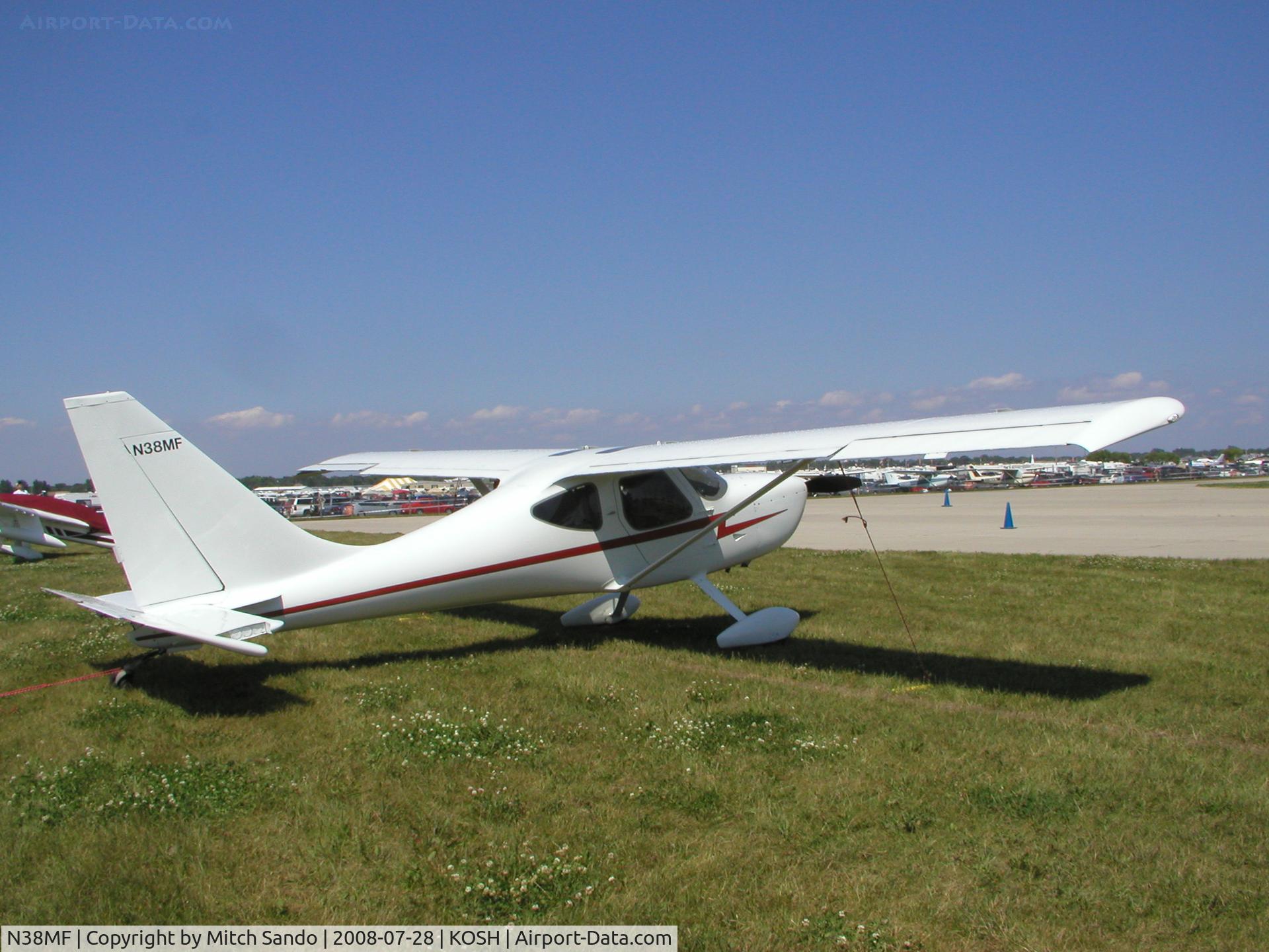 N38MF, 2002 Stoddard-Hamilton Glastar C/N 1, EAA AirVenture 2008.