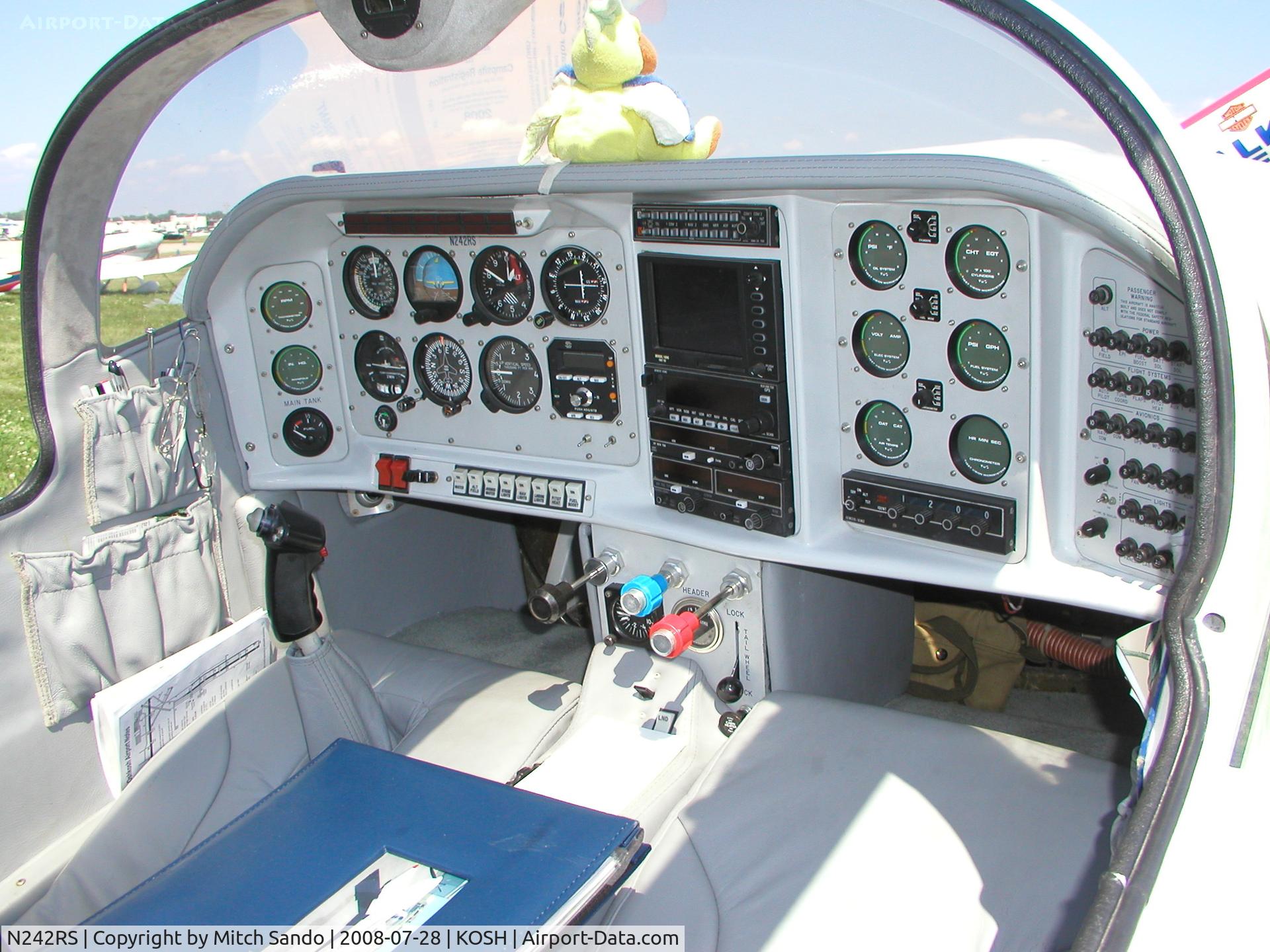 N242RS, 1997 Stoddard-Hamilton Glasair II-S C/N 2054, EAA AirVenture 2008.