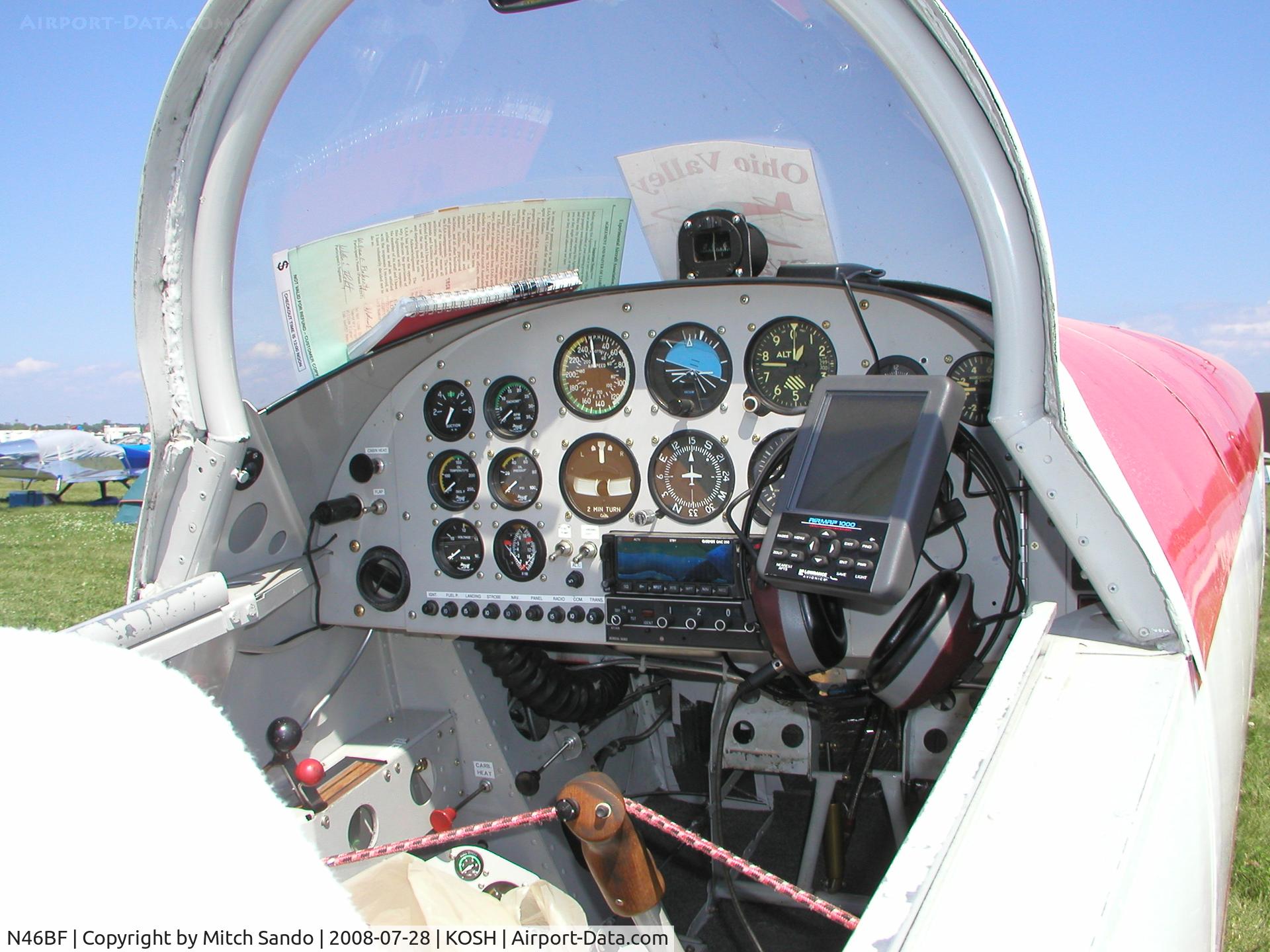 N46BF, 2002 Vans RV-8 C/N 80727, EAA AirVenture 2008.