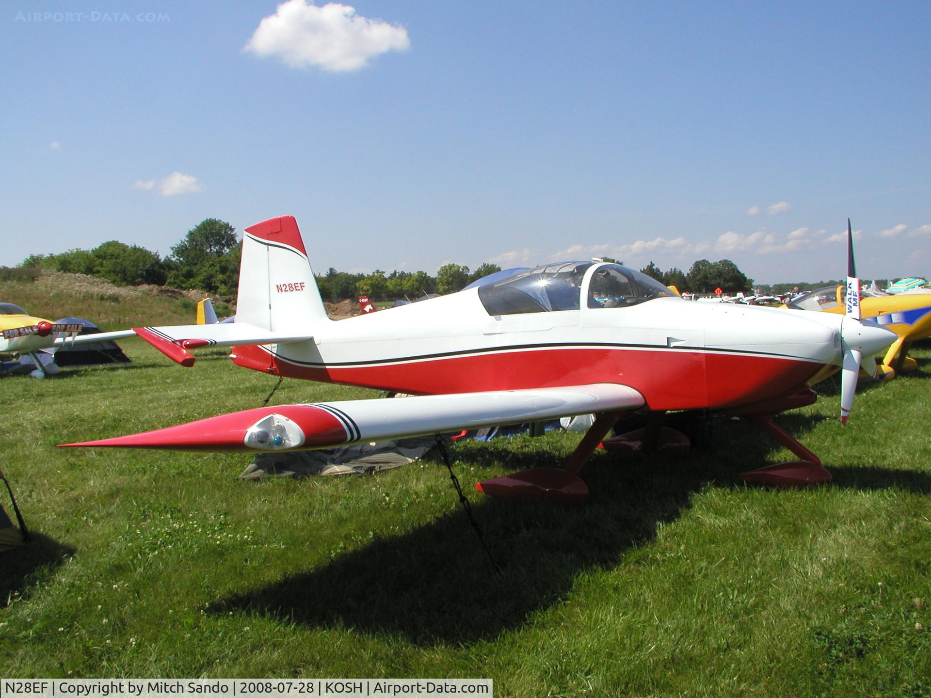 N28EF, 2006 Vans RV-9A C/N 90272, EAA AirVenture 2008.