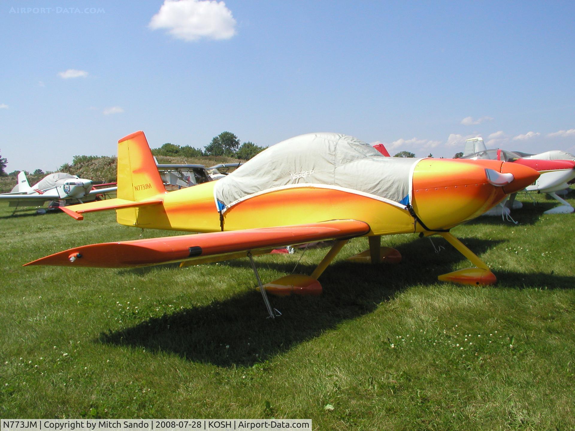 N773JM, 2003 Vans RV-8A C/N 80816, EAA AirVenture 2008.