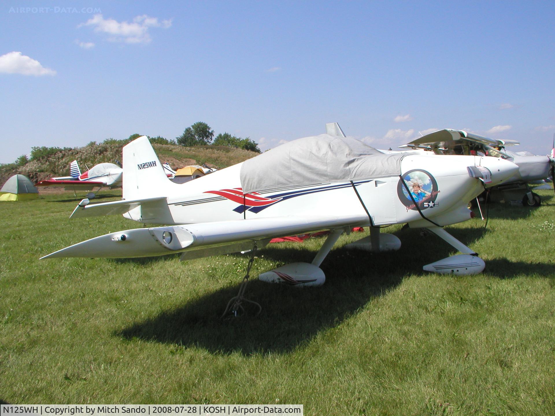 N125WH, 1999 Vans RV-6A C/N 23556, EAA AirVenture 2008.