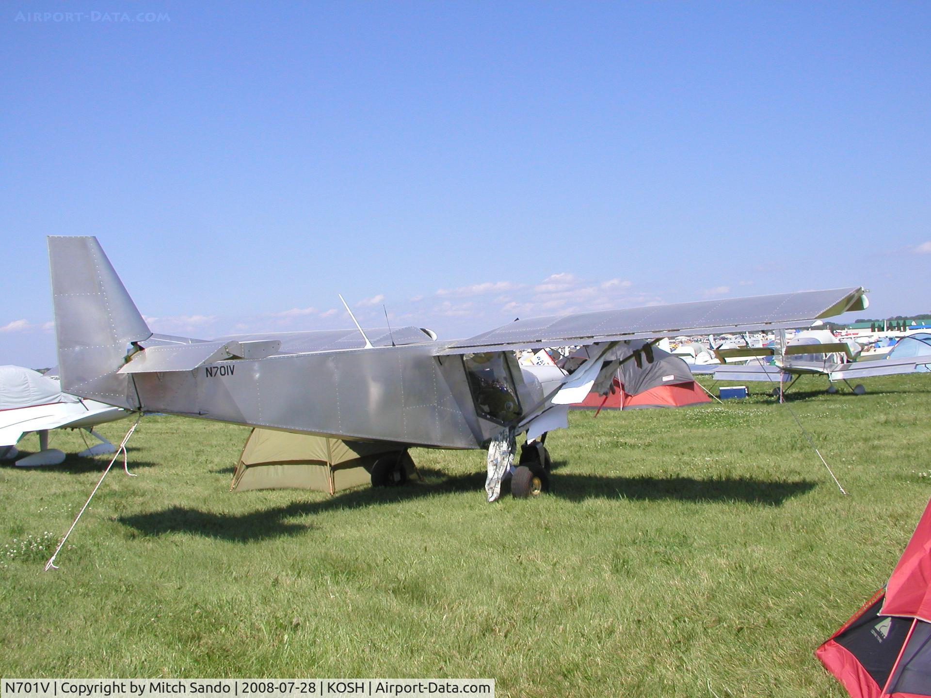 N701V, 2007 Zenith CH-701 SP C/N 5215, EAA AirVenture 2008.