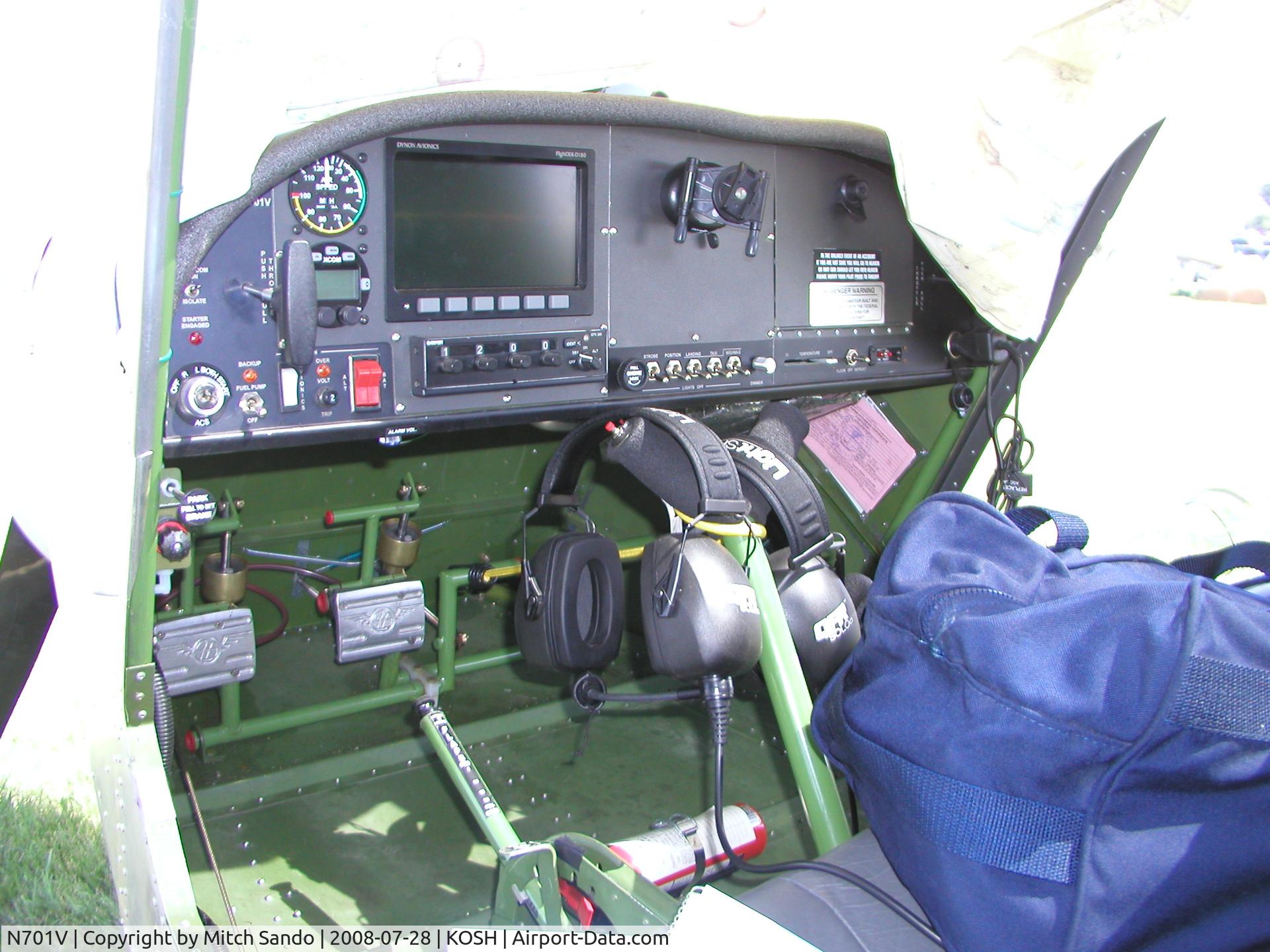 N701V, 2007 Zenith CH-701 SP C/N 5215, EAA AirVenture 2008.