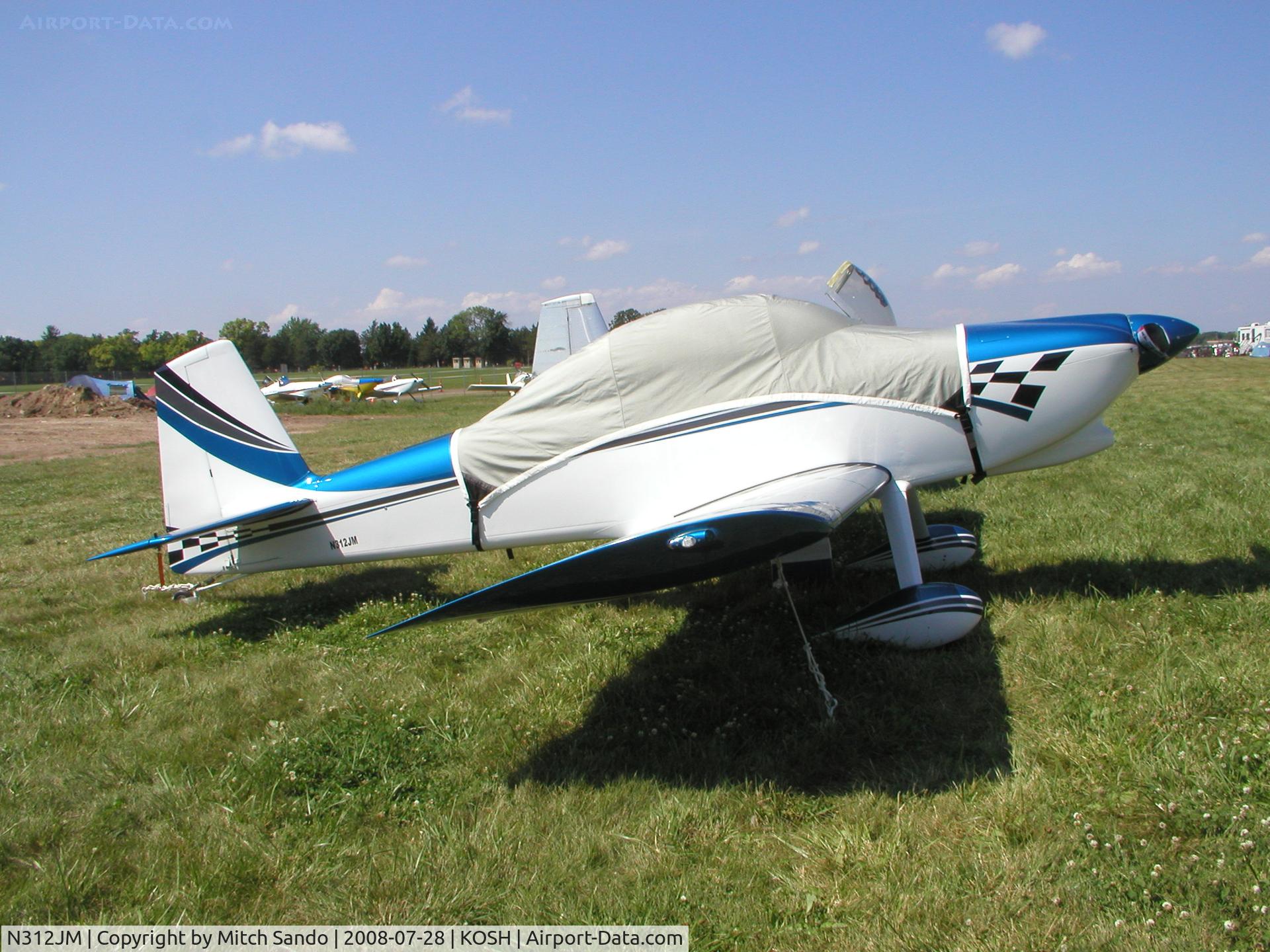 N312JM, 2004 Vans RV-8 C/N 81175, EAA AirVenture 2008.