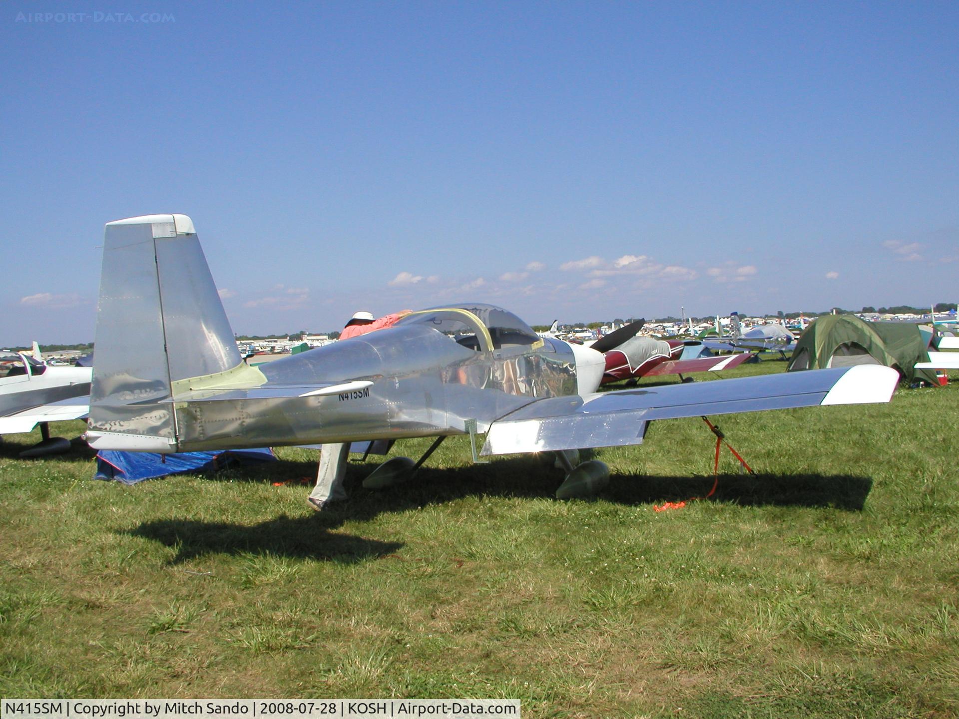 N415SM, 2007 Vans RV-7A C/N 71844, EAA AirVenture 2008.