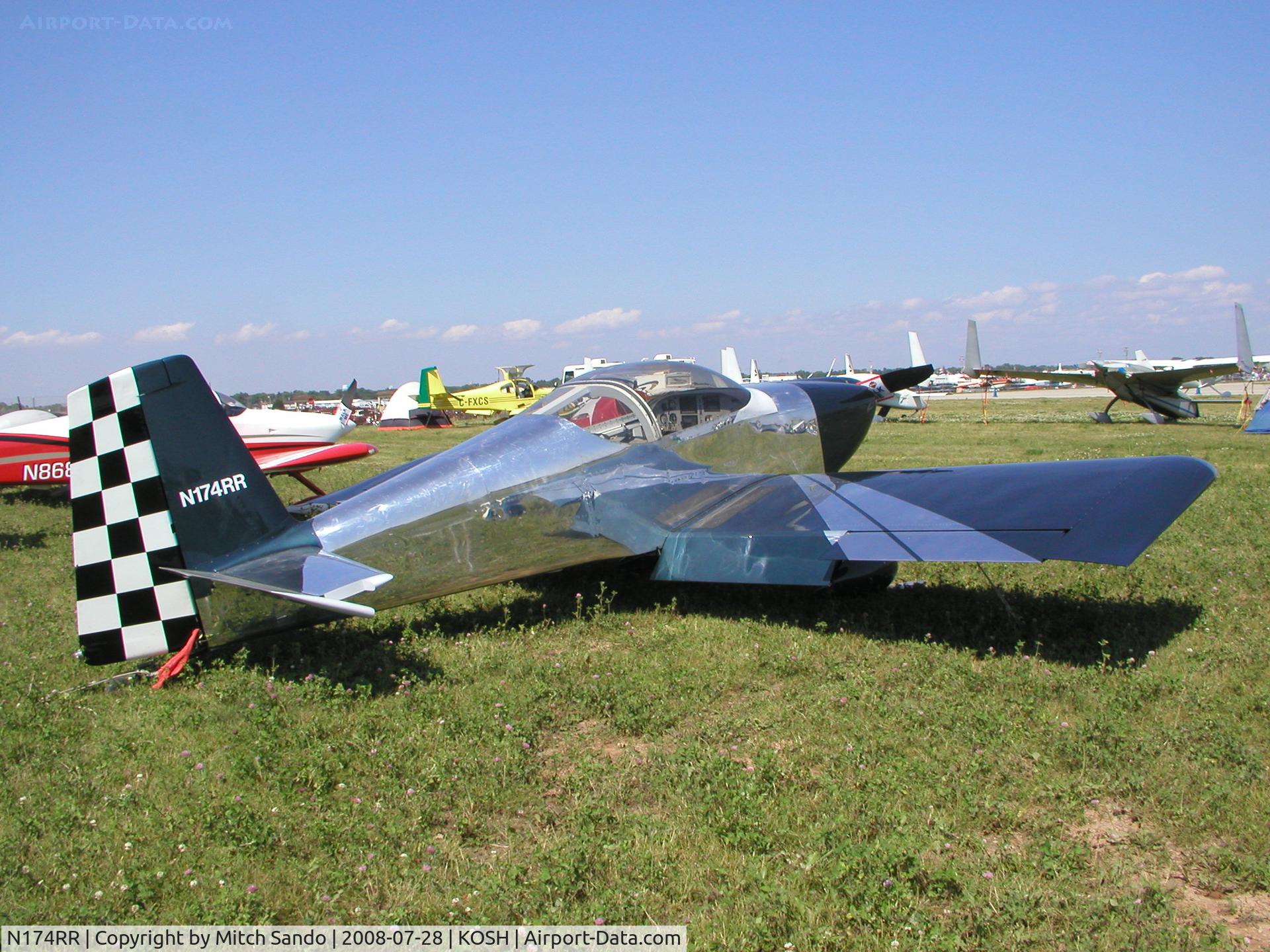 N174RR, 2007 Vans RV-7 C/N 70754, EAA AirVenture 2008.