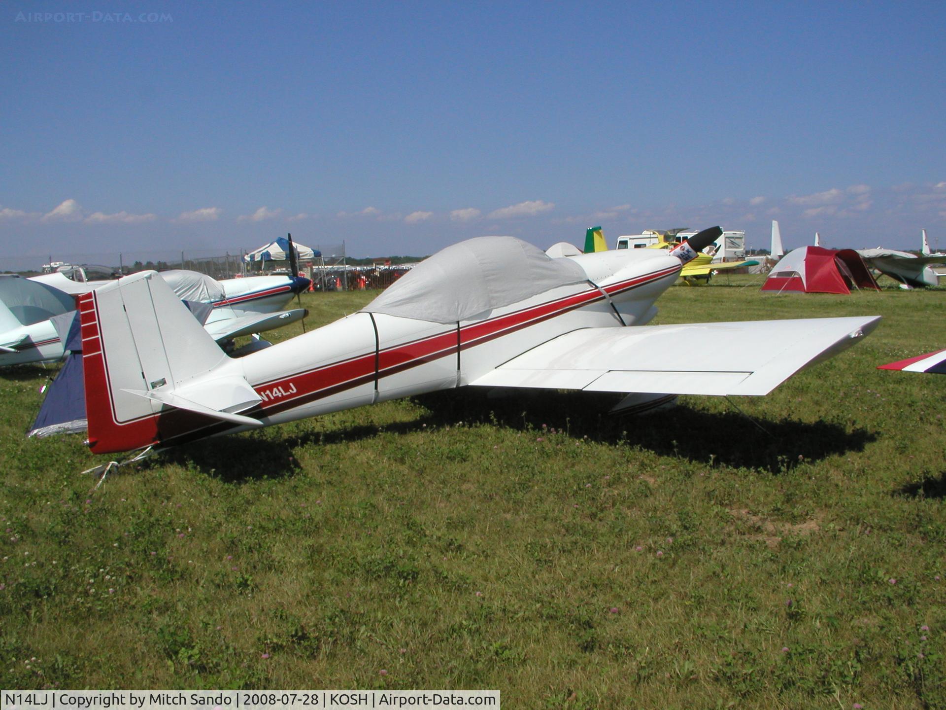 N14LJ, 2003 Vans RV-4 C/N 3023, EAA AirVenture 2008.