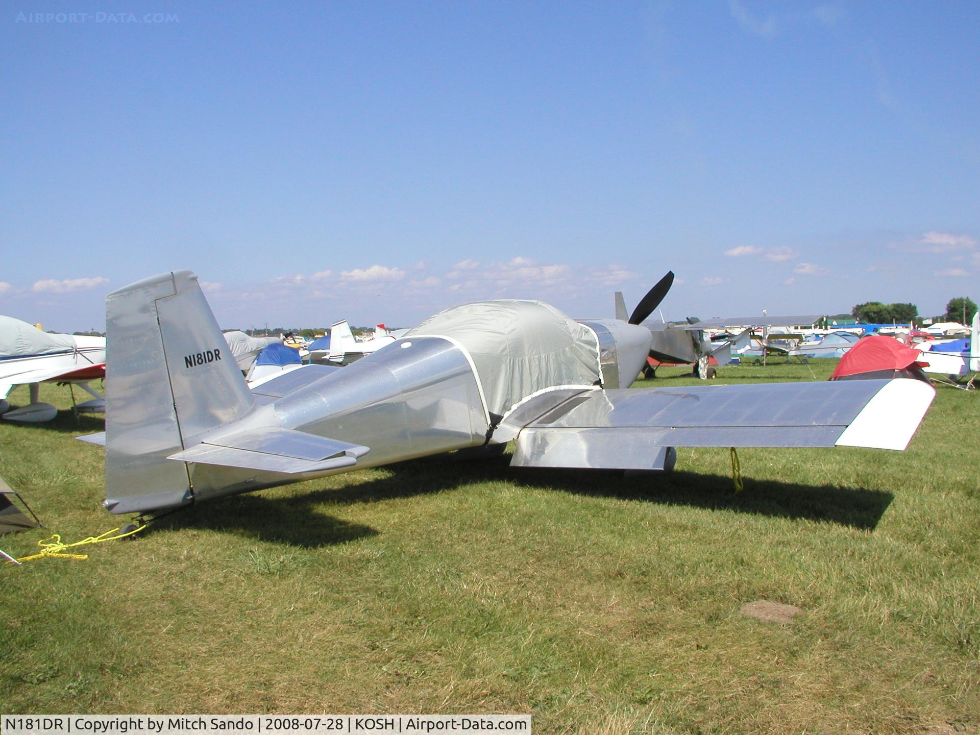 N181DR, 2007 Vans RV-7 C/N 70573, EAA AirVenture 2008.