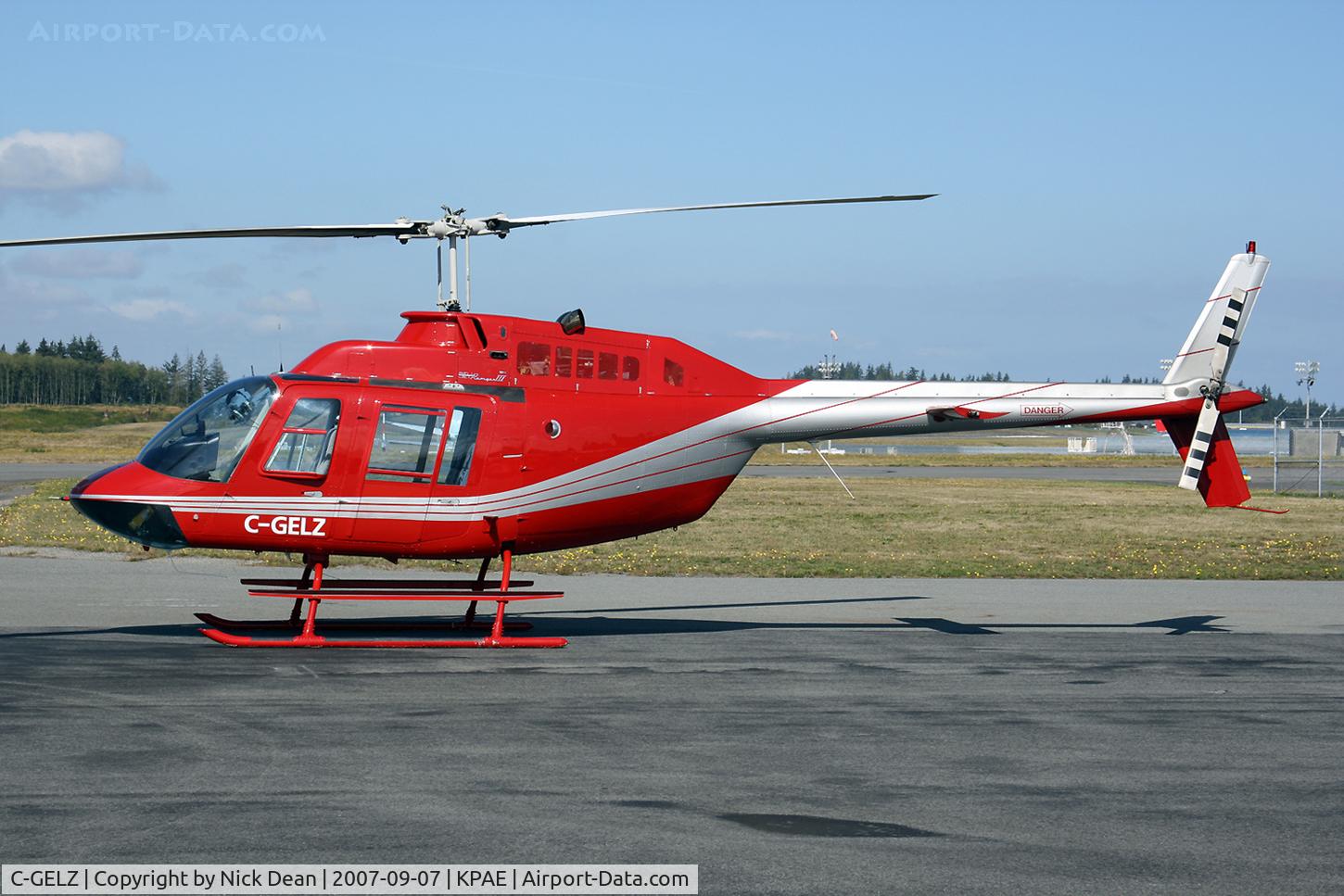 C-GELZ, 1991 Bell 206B JetRanger III C/N 4193, /