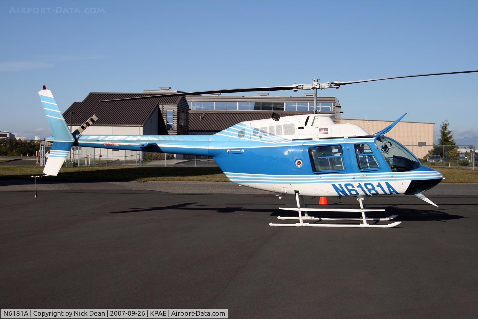 N6181A, 1993 Bell 206B C/N 4277, /