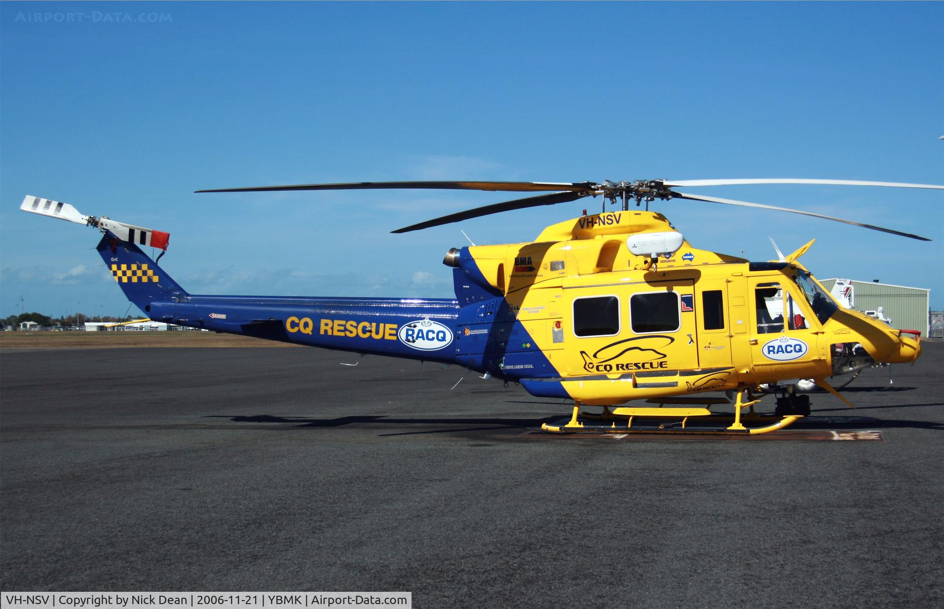 VH-NSV, Bell 412 C/N 33084, /