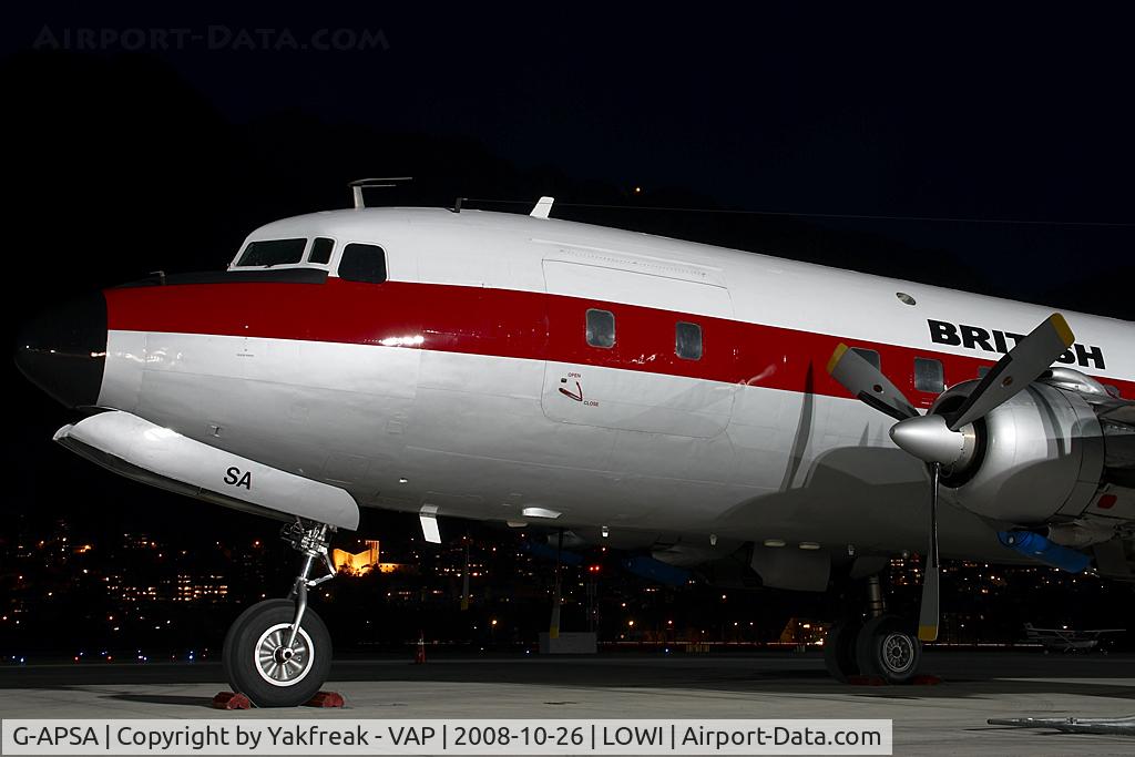 G-APSA, 1958 Douglas DC-6A C/N 45497, British Eagle DC6